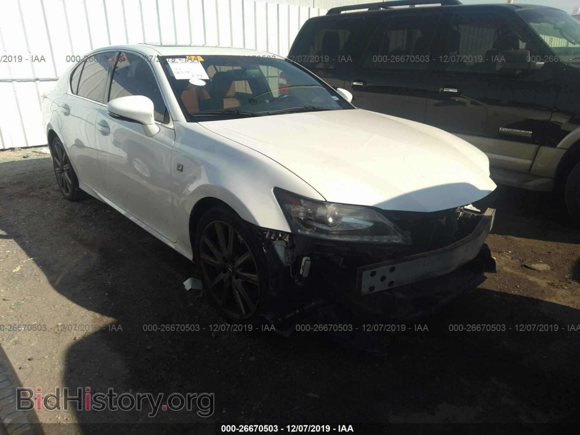 Фотография JTHBE1BL8D5006871 - LEXUS GS 2013