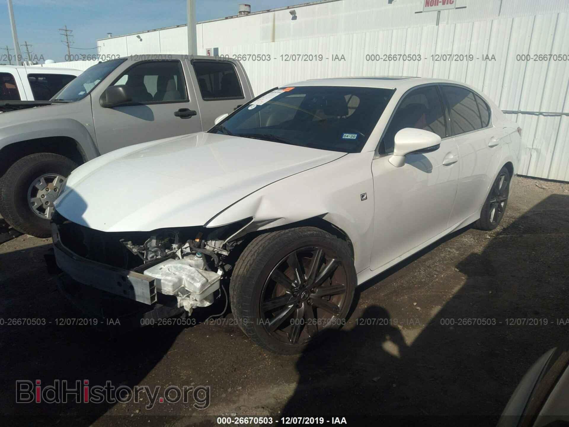 2013 LEXUS GS - VIN: JTHBE1BL8D5006871 - Фото 2