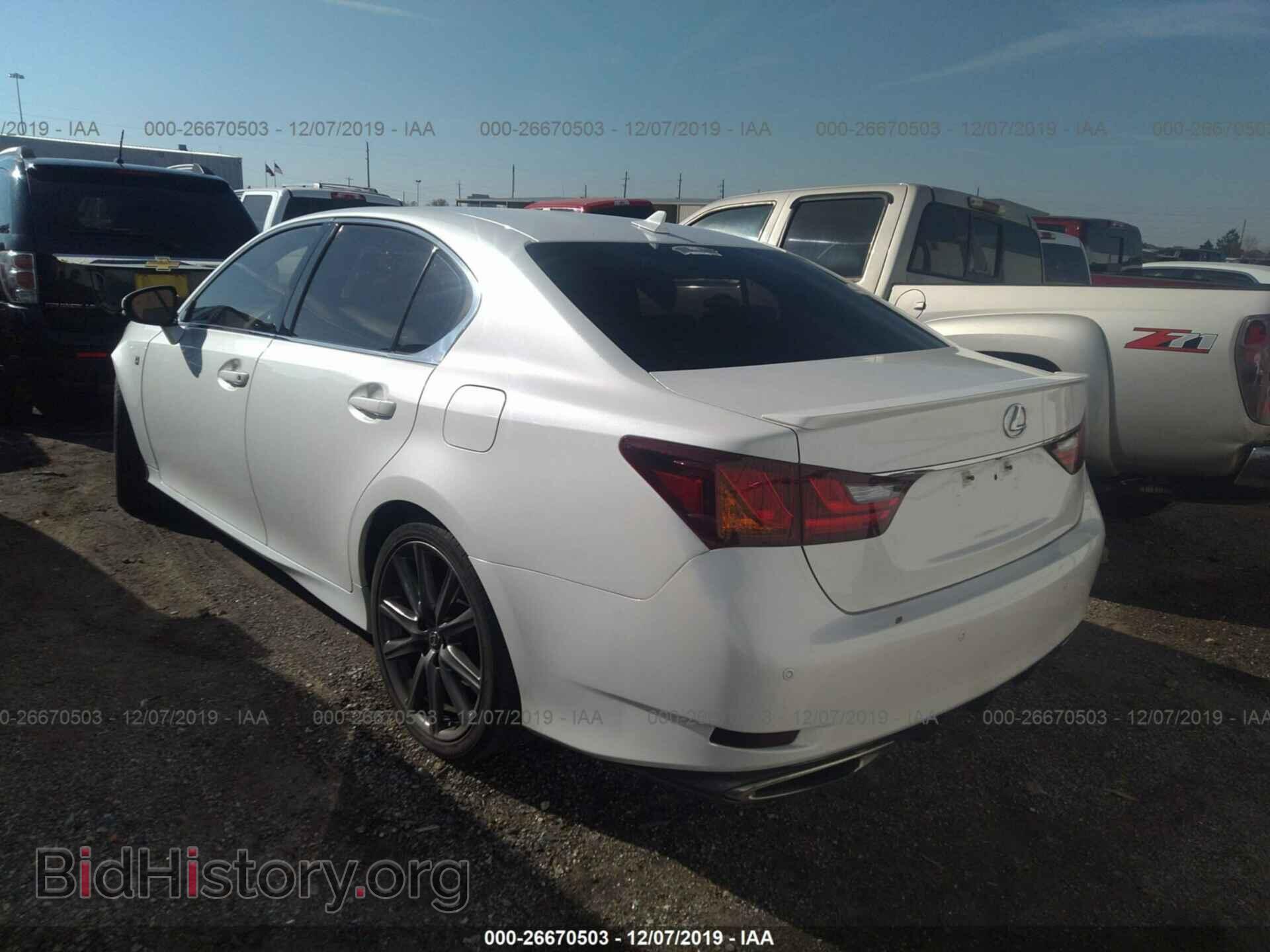 2013 LEXUS GS - VIN: JTHBE1BL8D5006871 - Фото 3