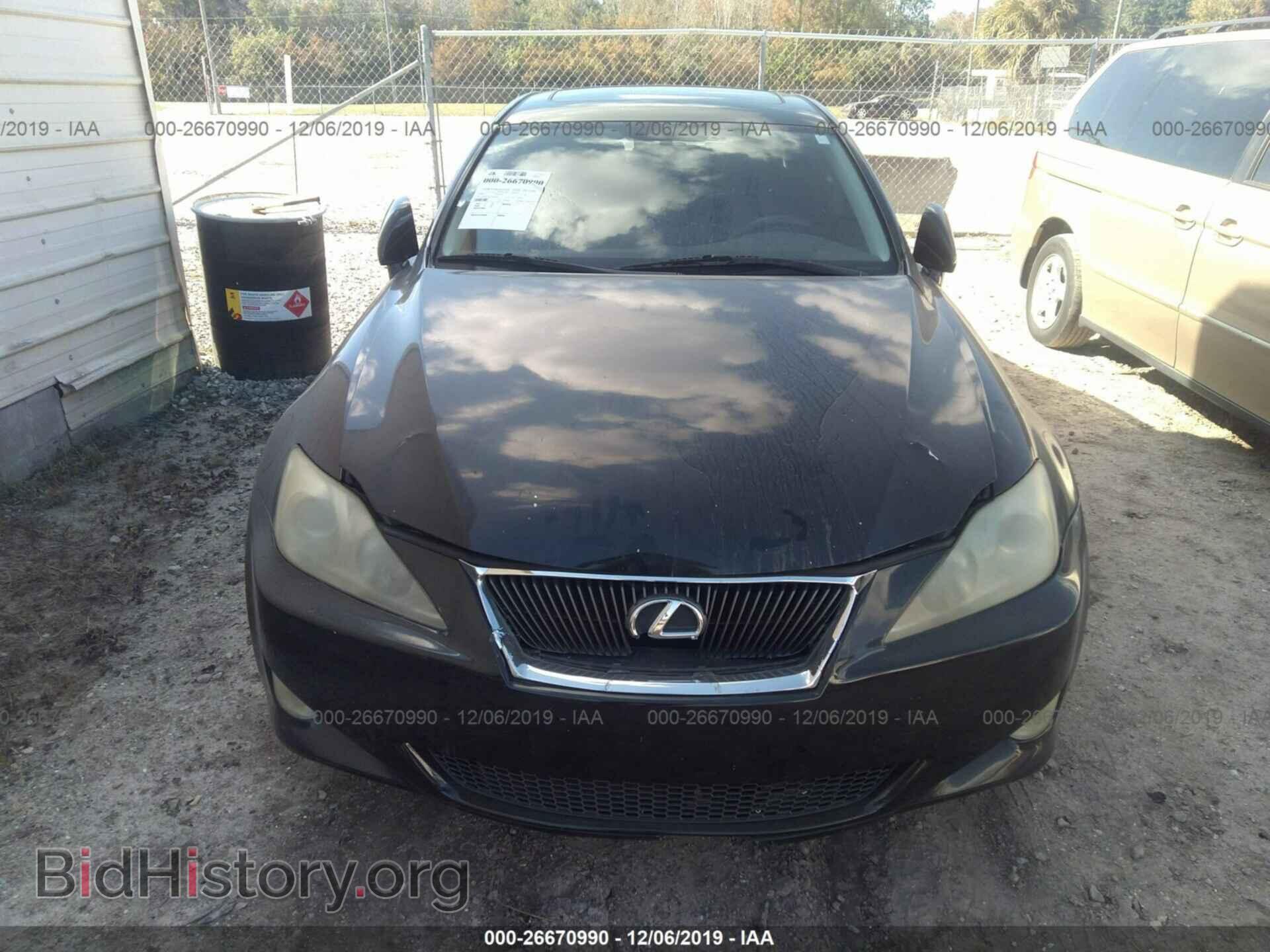 2007 LEXUS IS - VIN: JTHBK262075033051 - Фото 6