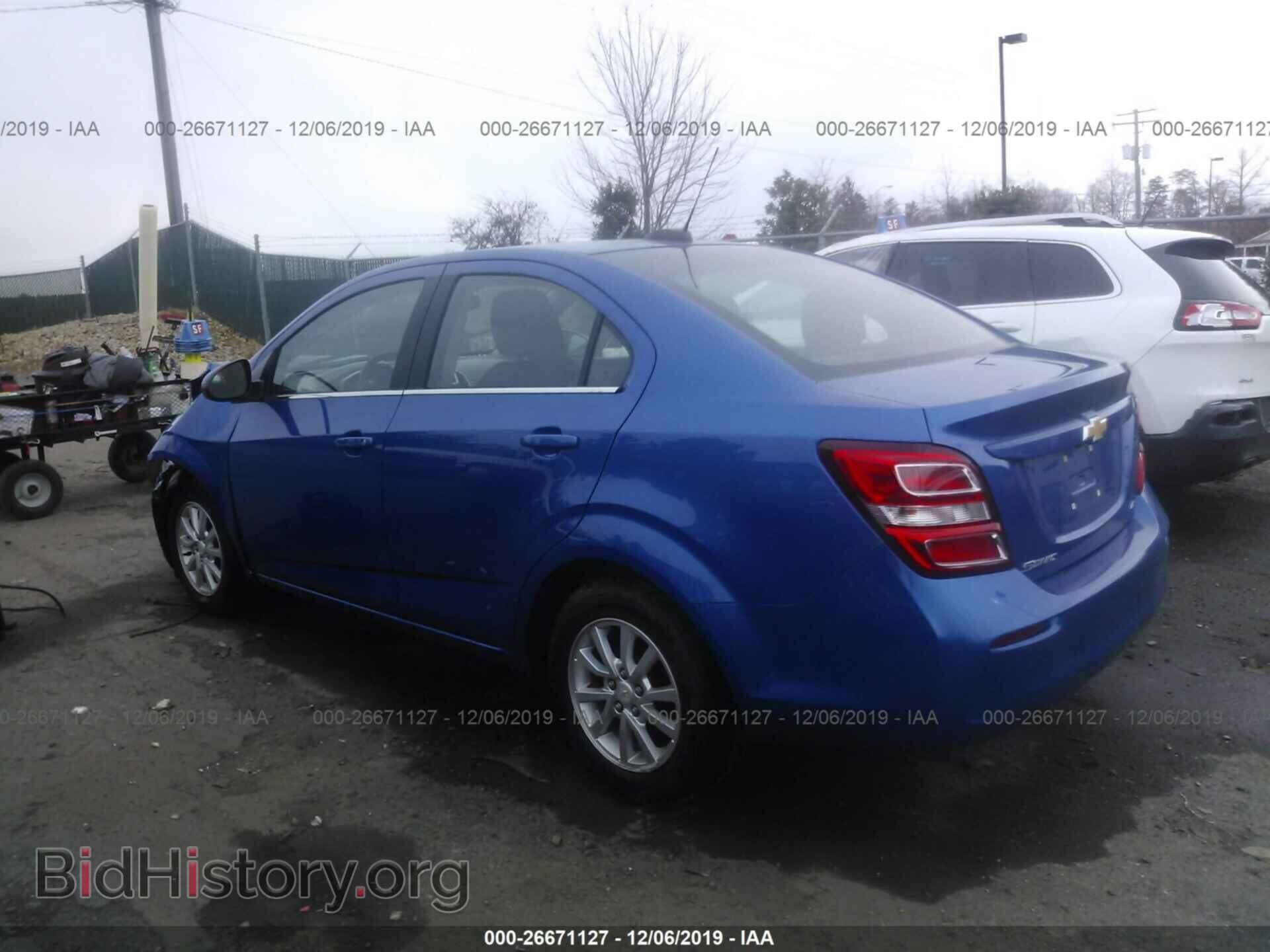 2018 CHEVROLET SONIC - VIN: 1G1JD5SH7J4137075 - Фото 3