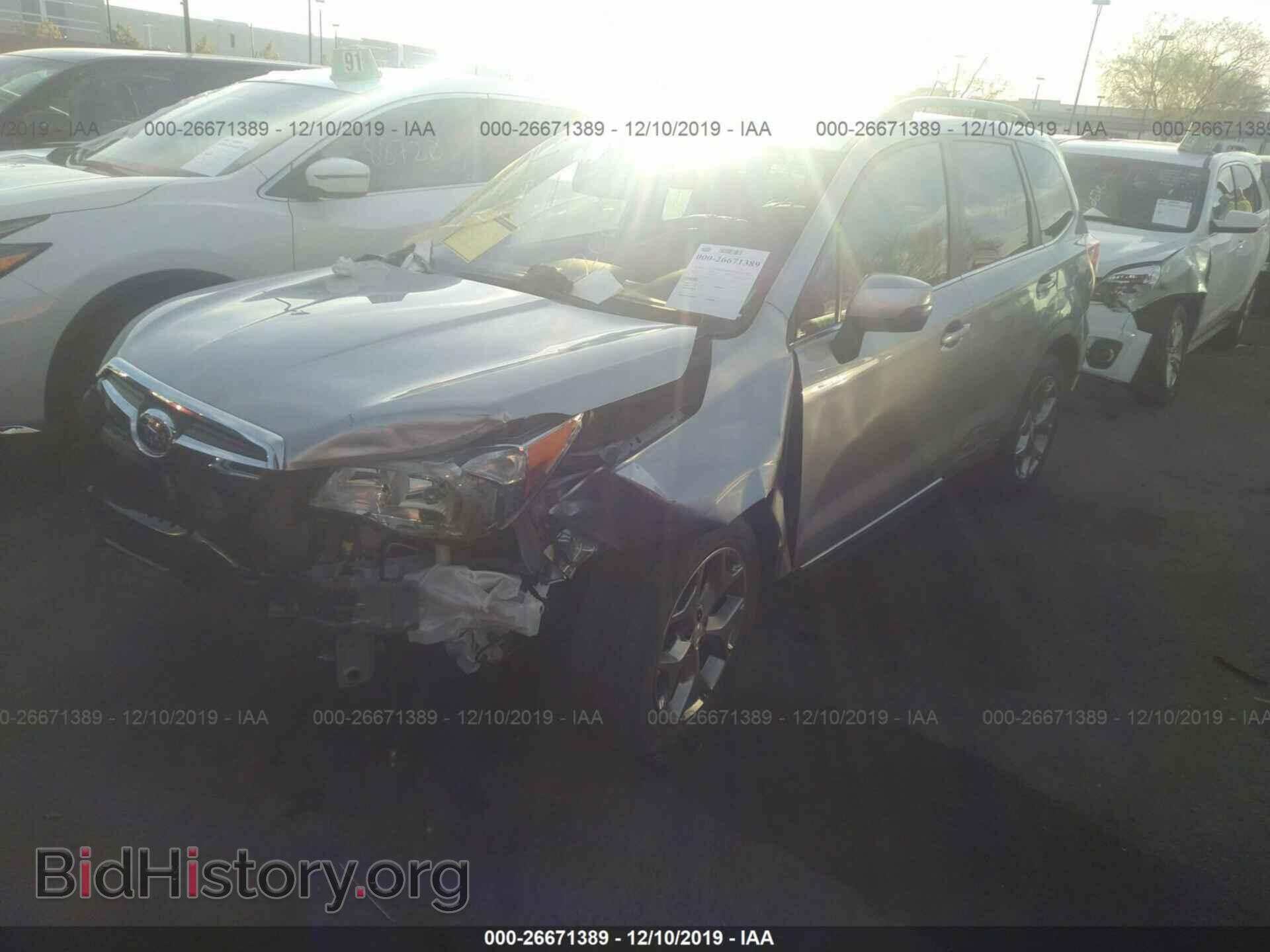 2015 Subaru Forester - VIN: JF2SJAUC1FH519263 - Фото 2
