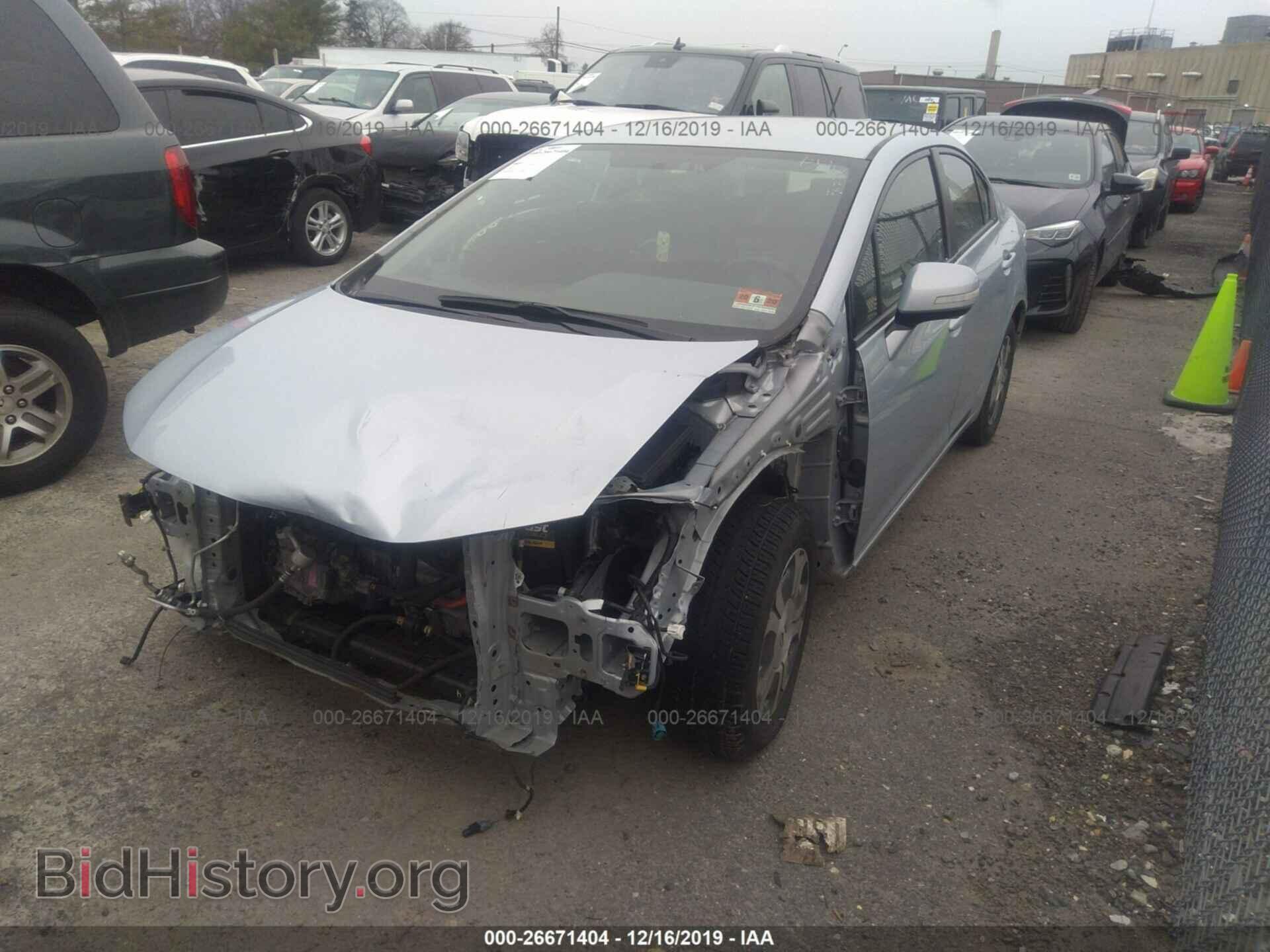 2012 HONDA CIVIC - VIN: JHMFB4F22CS000464 - Фото 2