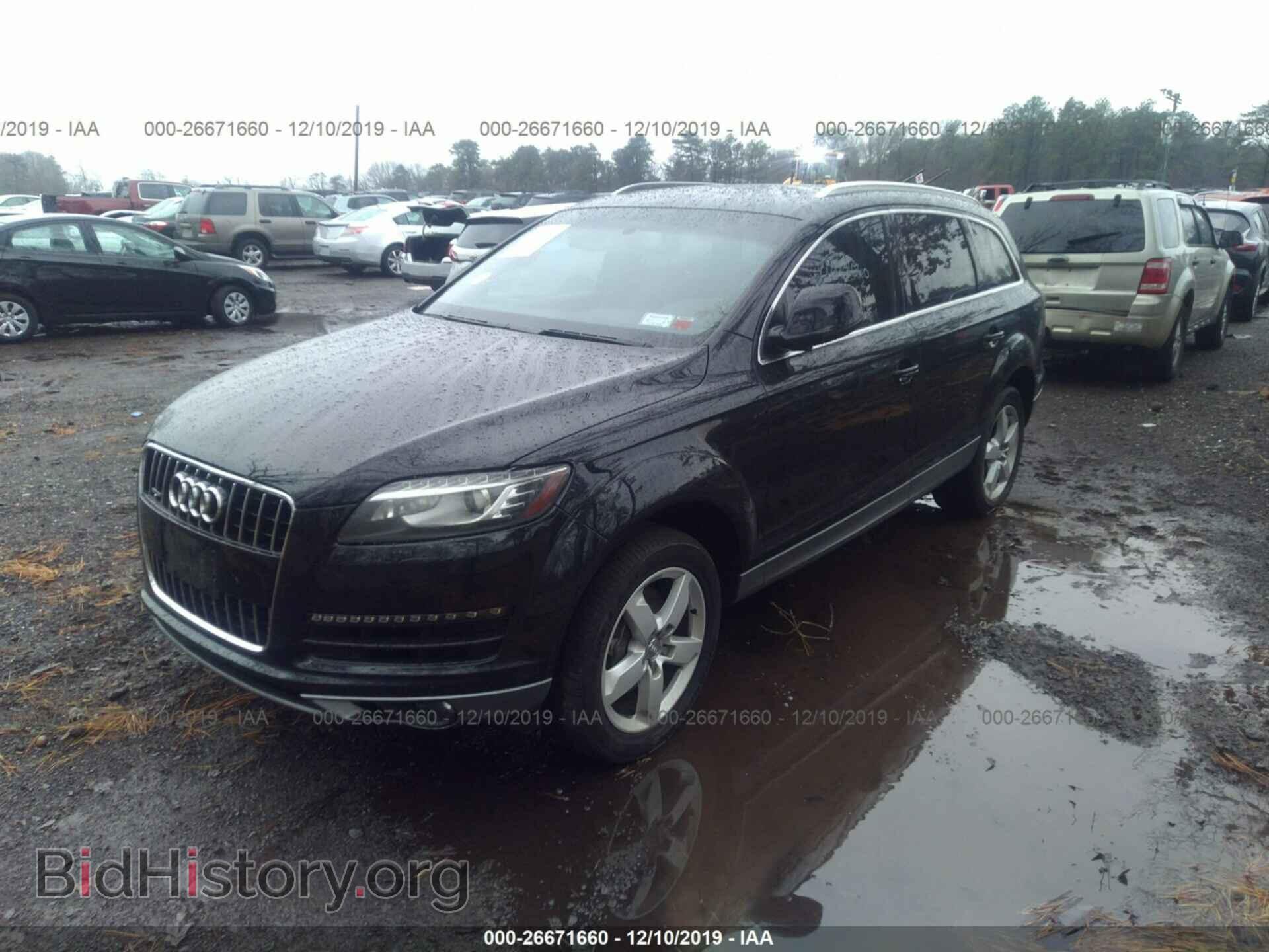 2012 AUDI Q7 - VIN: WA1LGAFEXCD009328 - Фото 2