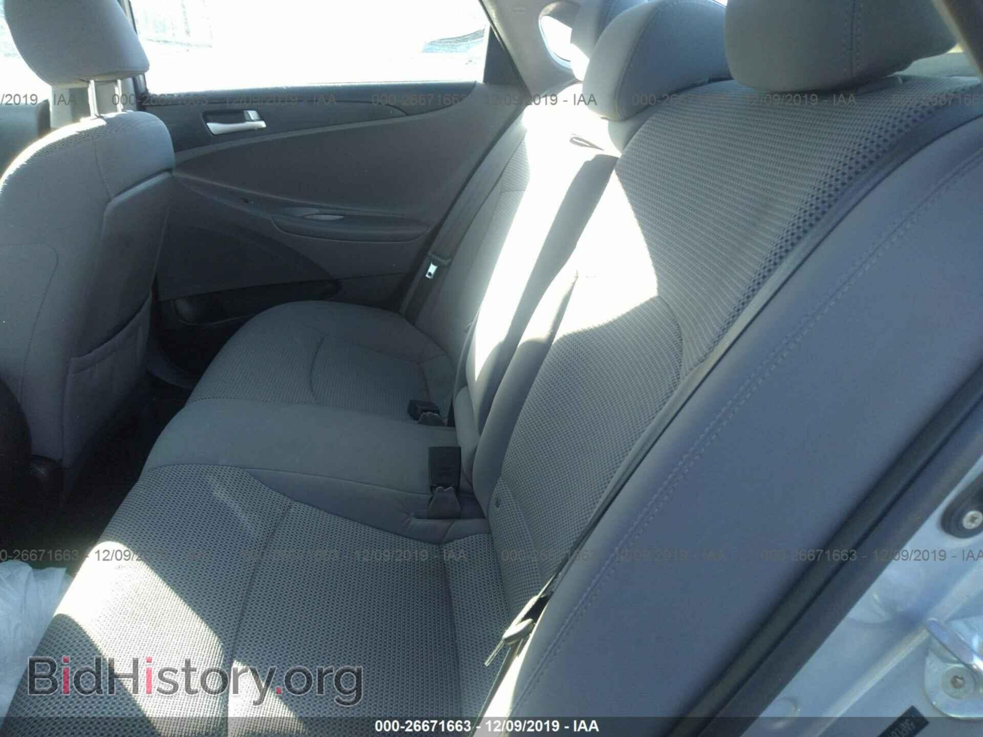 2012 HYUNDAI SONATA - VIN: 5NPEB4AC2CH337115 - Фото 8