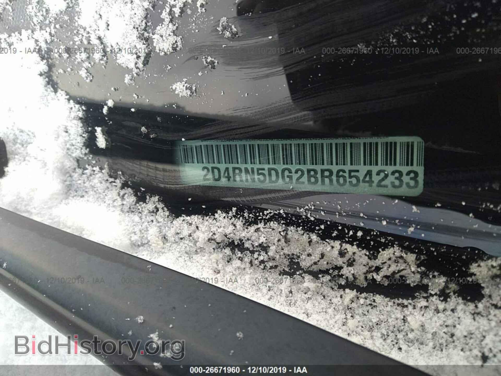 2011 DODGE GRAND CARAVAN - VIN: 2D4RN5DG2BR654233 - Фото 9