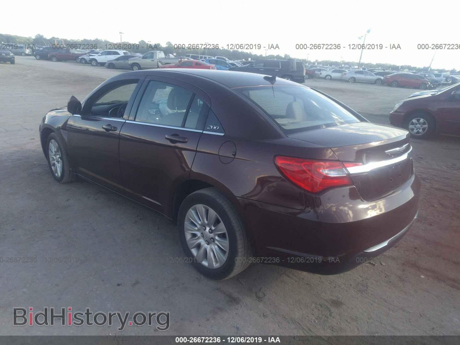 2012 CHRYSLER 200 - VIN: 1C3CCBAB6CN192682 - Фото 3