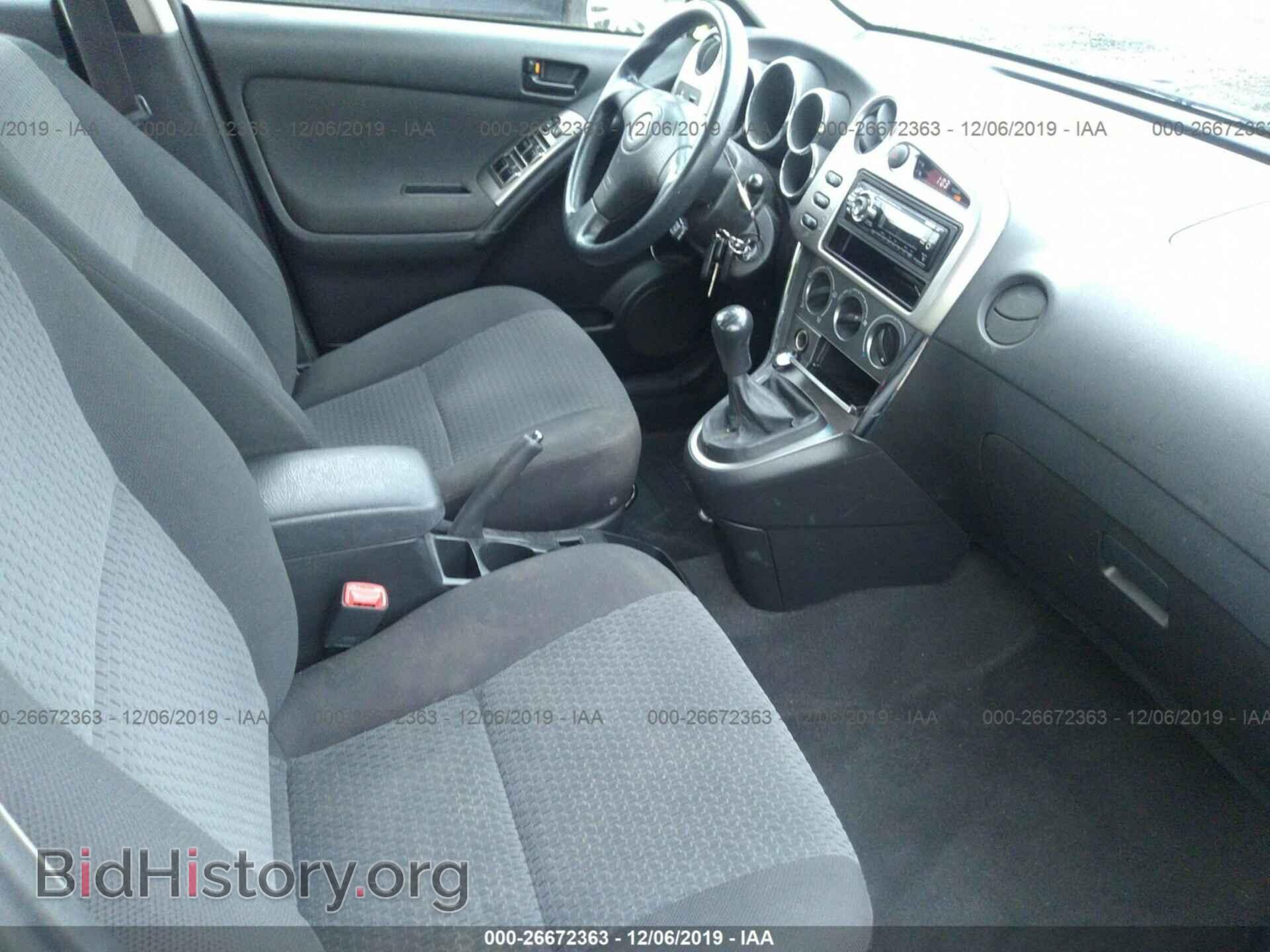 2007 TOYOTA COROLLA MATRIX - VIN: 2T1KR32E77C674915 - Фото 5