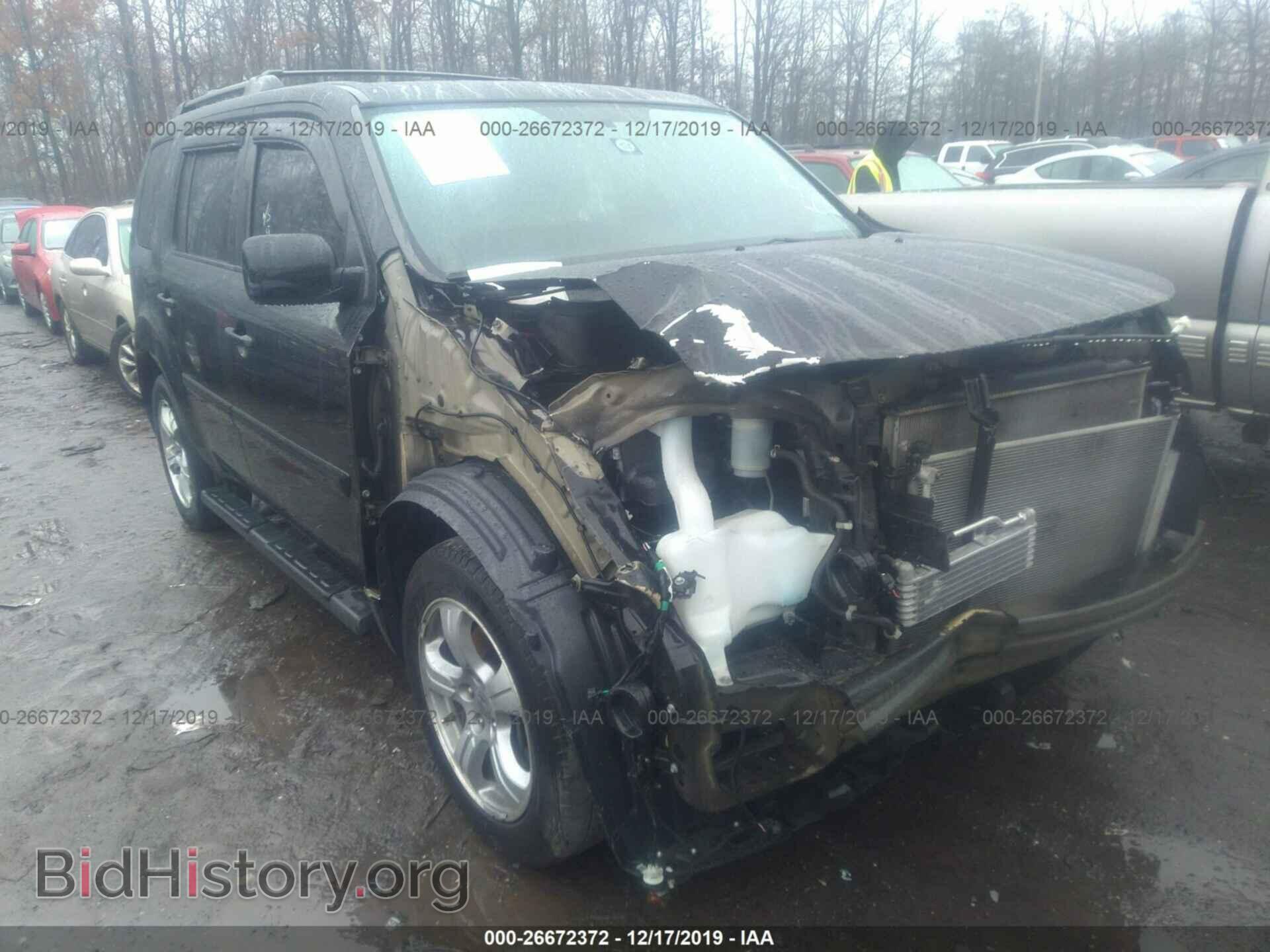 Photo 5FNYF4H49DB009240 - HONDA PILOT 2013