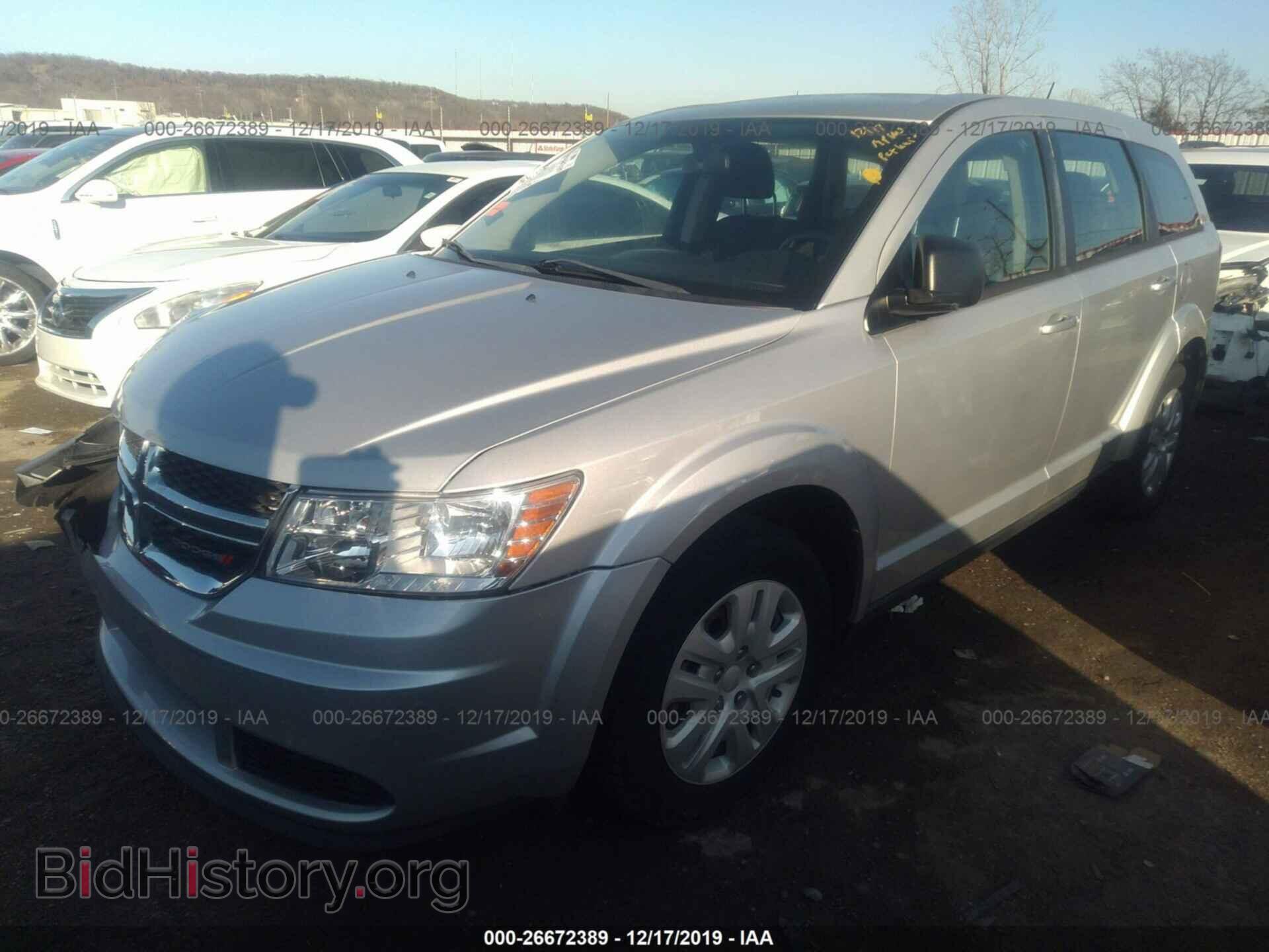 2014 DODGE JOURNEY - VIN: 3C4PDCAB6ET101221 - Фото 2