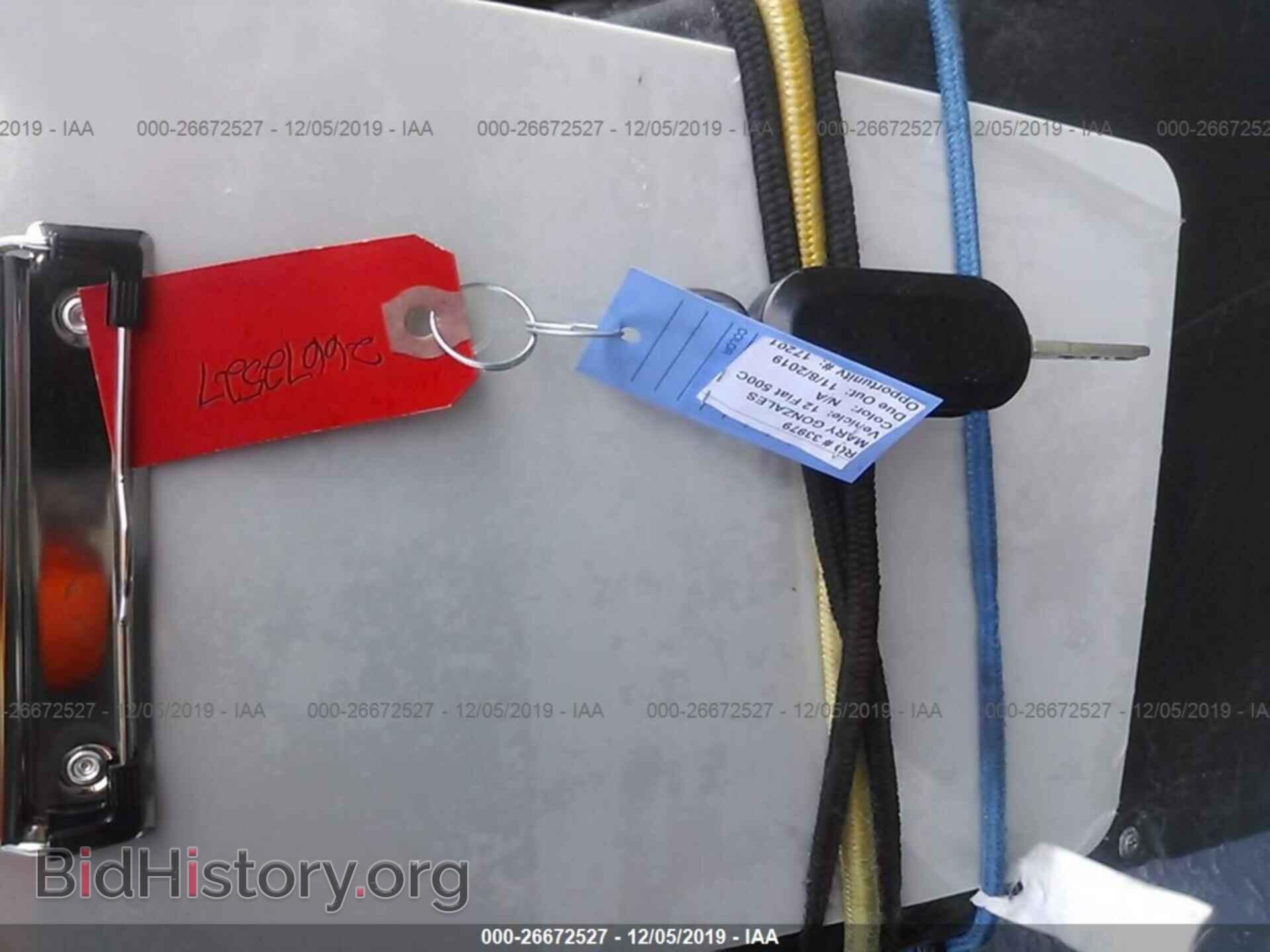 2012 FIAT 500 - VIN: 3C3CFFDR8CT120552 - Фото 11