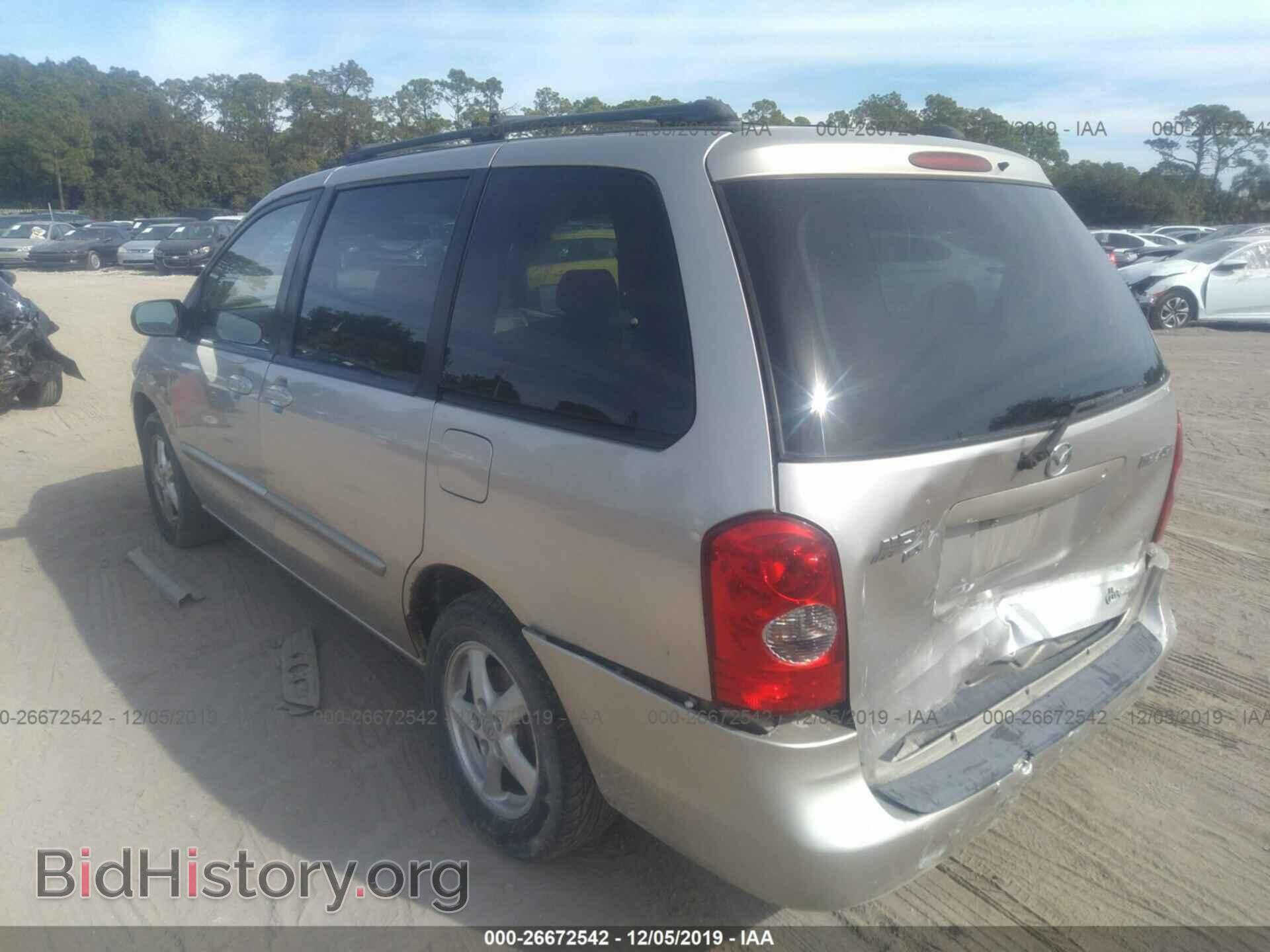 2003 MAZDA MPV - VIN: JM3LW28A230344123 - Фото 3