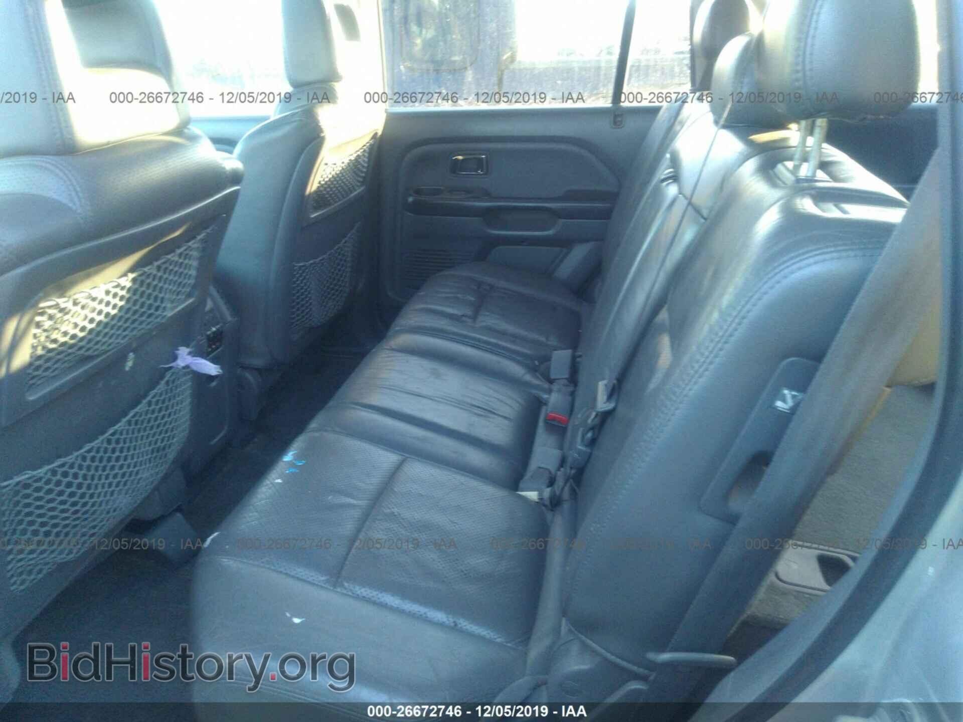 2005 HONDA PILOT - VIN: 5FNYF18605B033198 - Фото 8