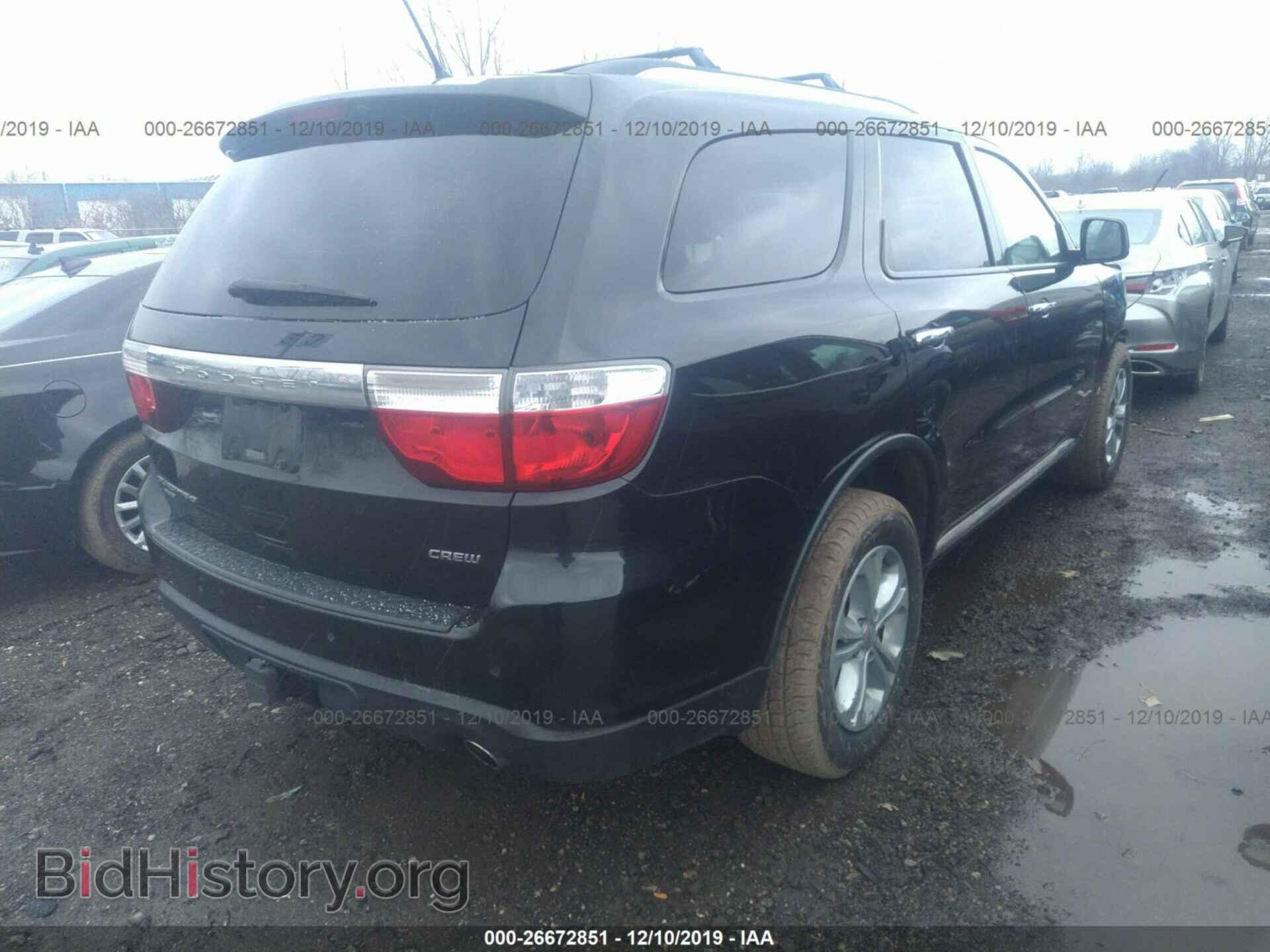 2013 DODGE DURANGO - VIN: 1C4RDJDG0DC554068 - Фото 4