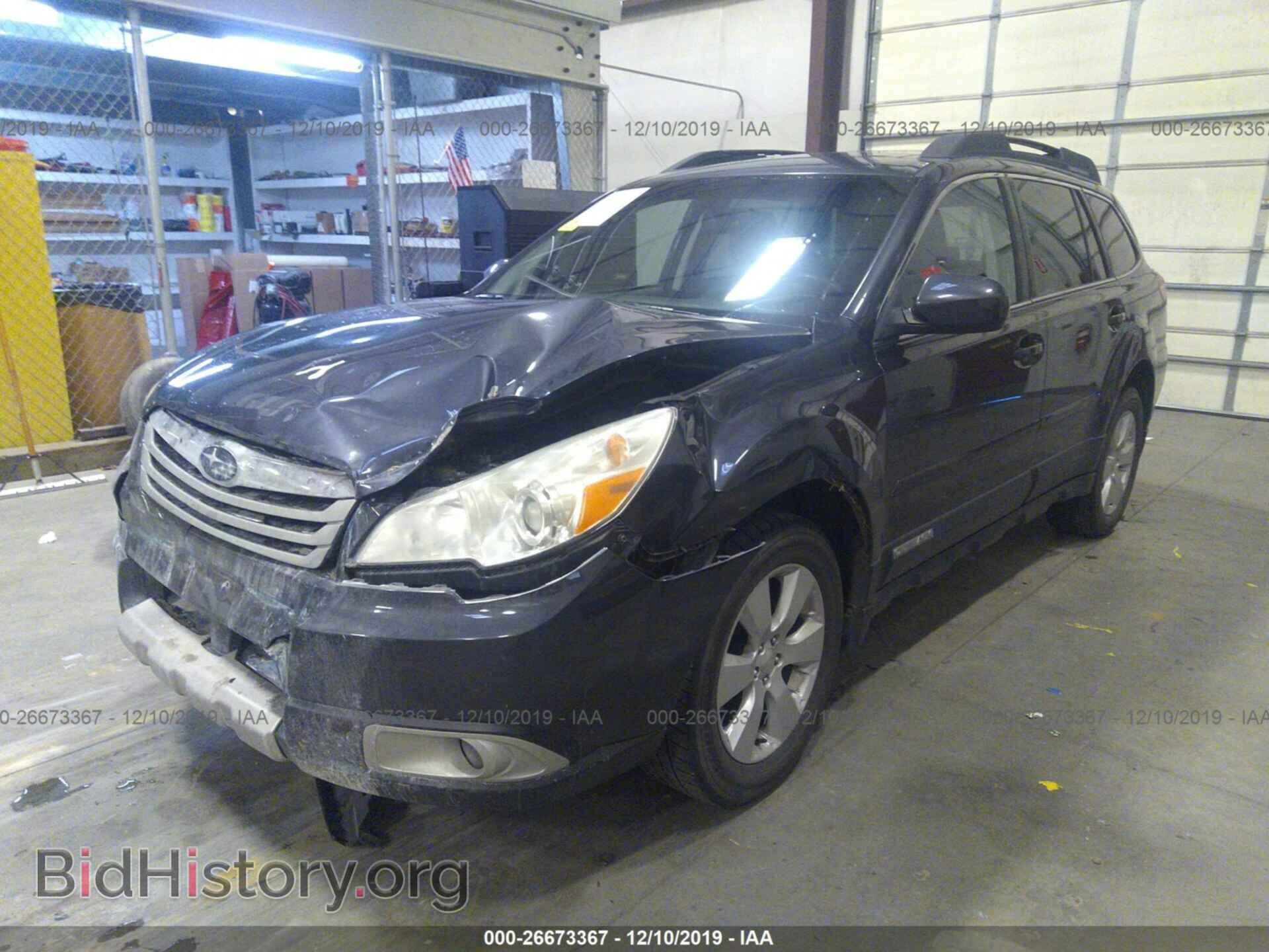 2011 SUBARU OUTBACK - VIN: 4S4BRBKC6B3392190 - Фото 2