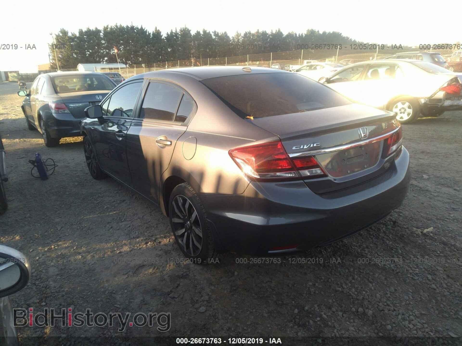 2014 HONDA CIVIC - VIN: 19XFB2F97EE018337 - Фото 3