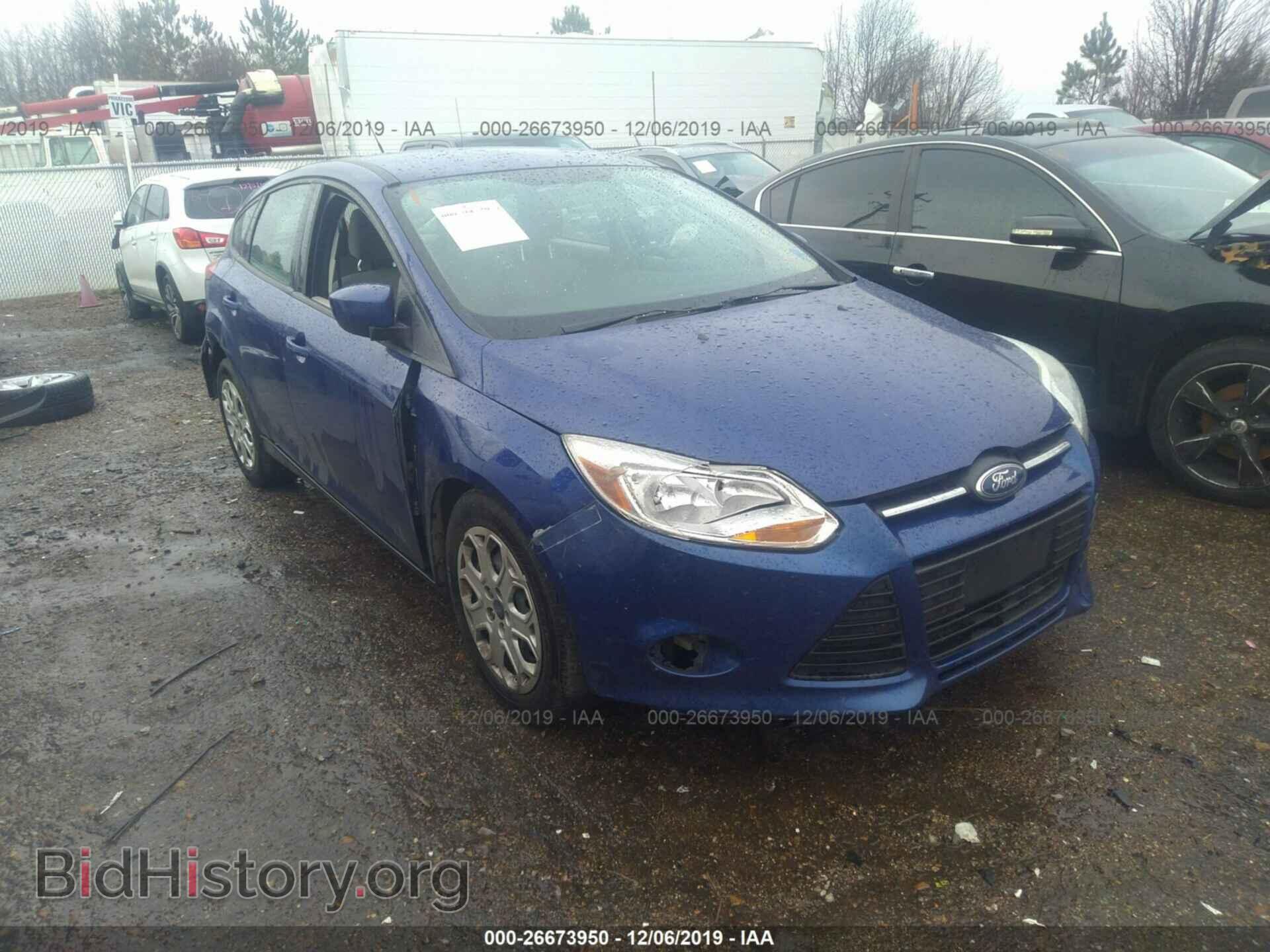 Photo 1FAHP3K23CL287812 - FORD FOCUS 2012