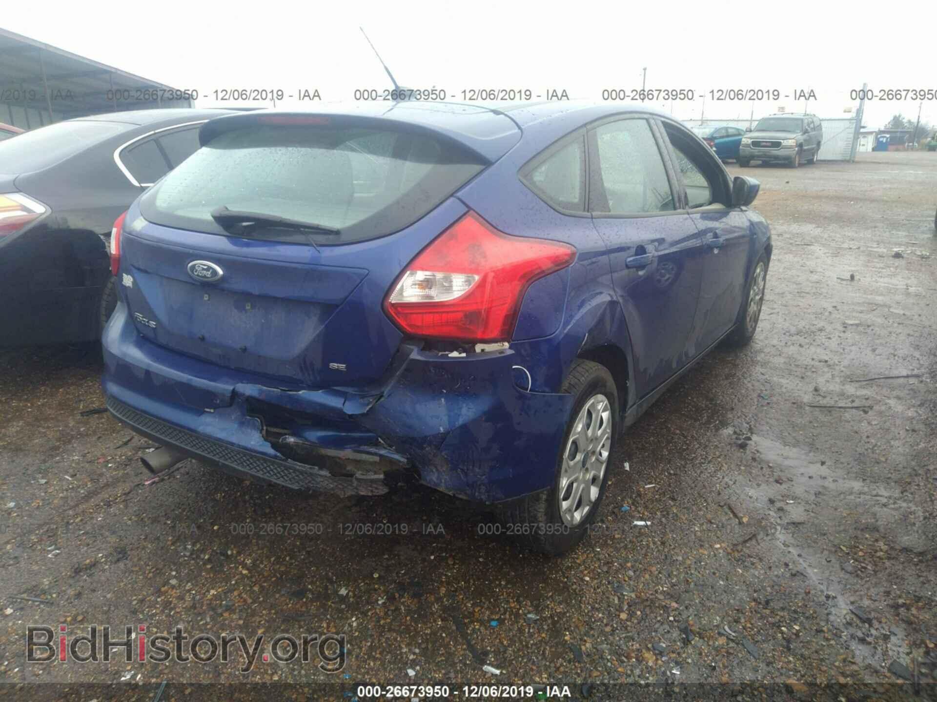 2012 FORD FOCUS - VIN: 1FAHP3K23CL287812 - Фото 4