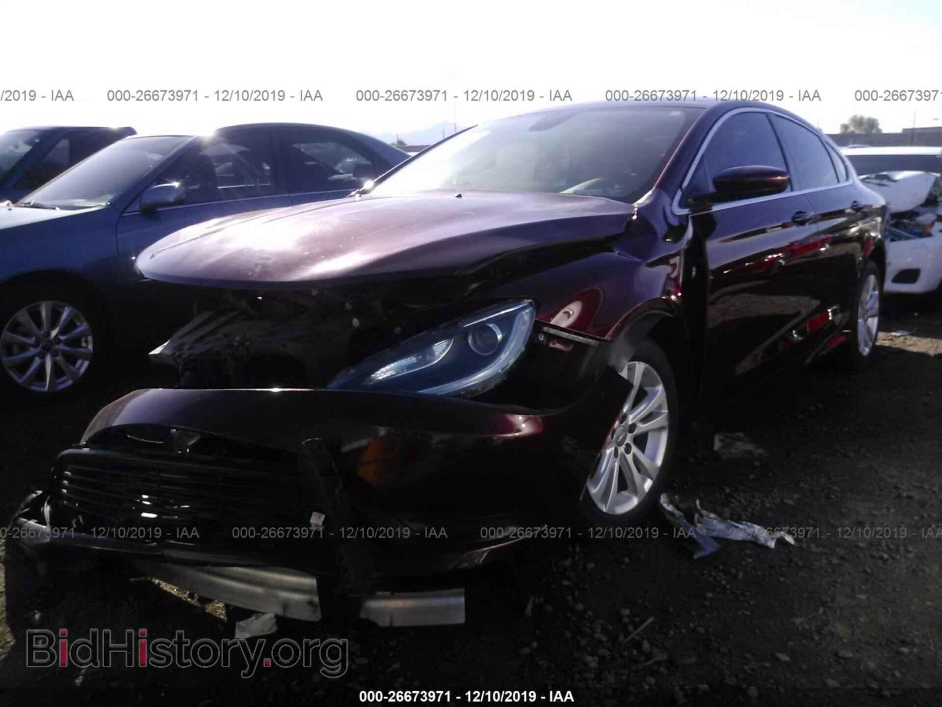 2016 CHRYSLER 200 - VIN: 1C3CCCFB2GN183160 - Фото 2