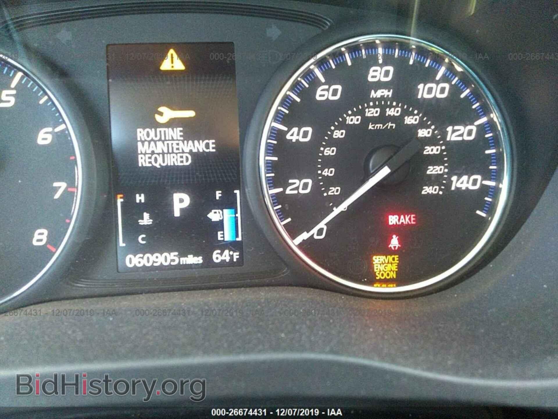 2016 MITSUBISHI OUTLANDER - VIN: JA4AD3A32GZ020172 - Фото 7
