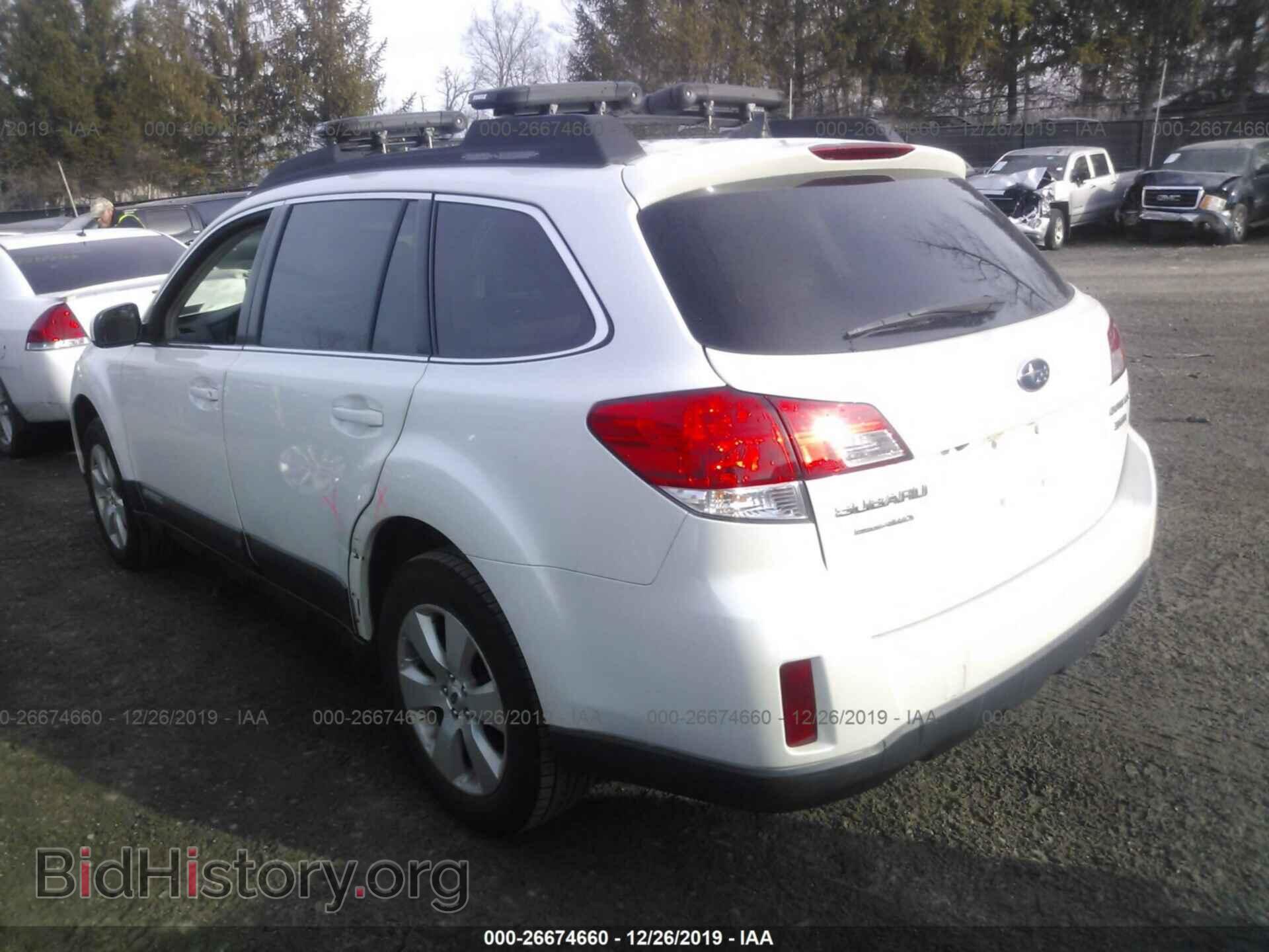 2012 Subaru Outback - VIN: 4S4BRDLC2C2202502 - Фото 3
