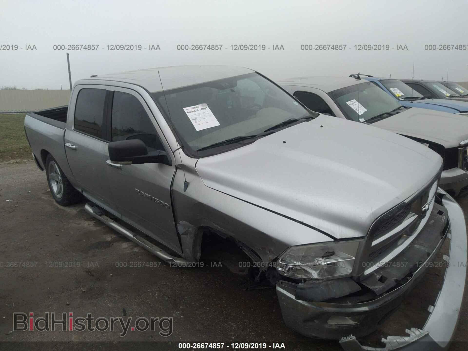 Фотография 1C6RD6LT9CS148040 - DODGE RAM 1500 2012