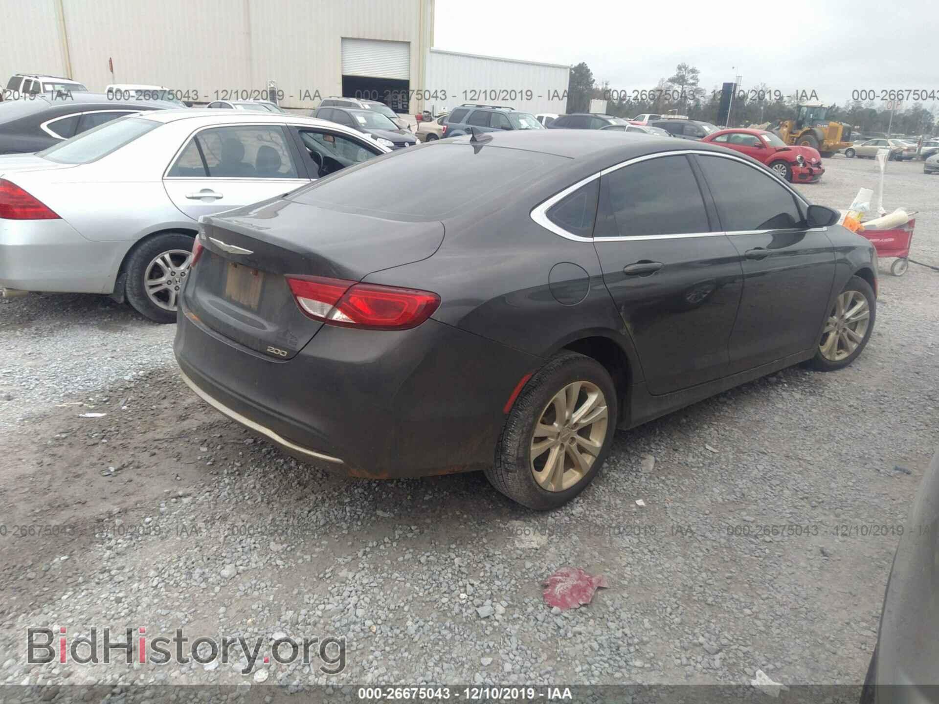 2016 CHRYSLER 200 - VIN: 1C3CCCAB4GN192711 - Фото 4