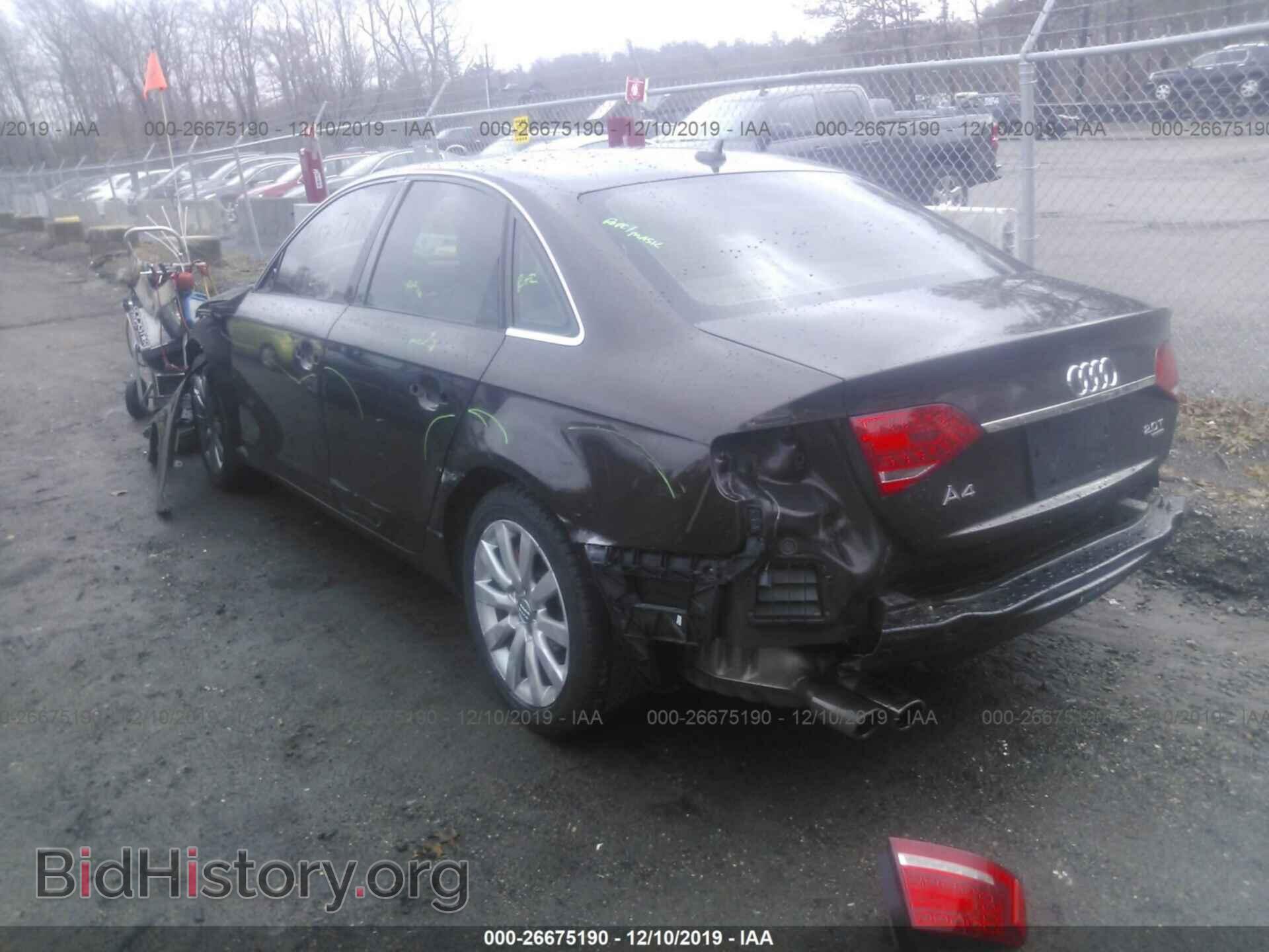 2011 AUDI A4 - VIN: WAUFFAFL5BN026533 - Фото 3