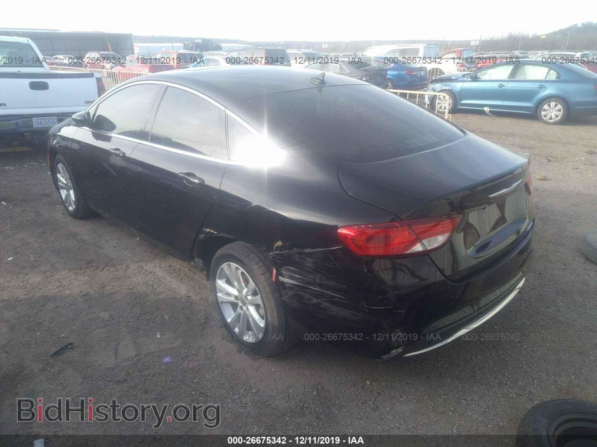 2016 CHRYSLER 200 - VIN: 1C3CCCAB2GN170142 - Фото 3