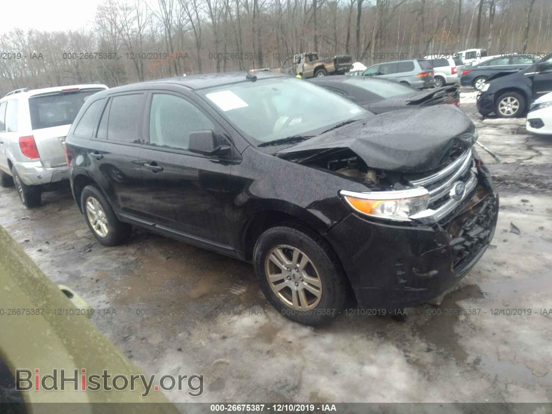 Фотография 2FMDK3GC1BBA03323 - FORD EDGE 2011
