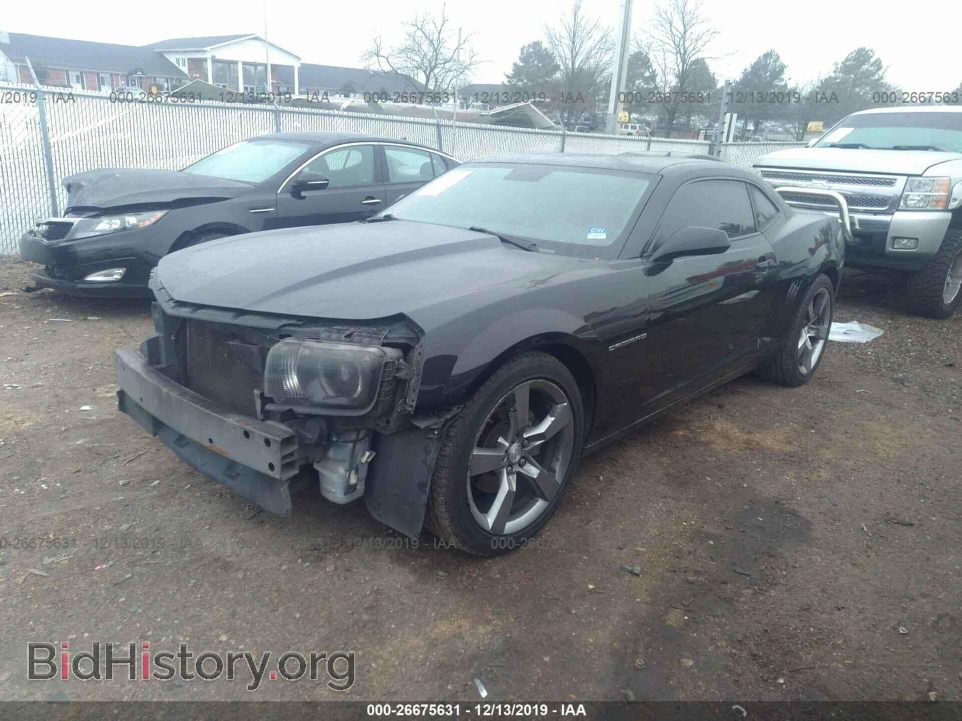 2011 CHEVROLET CAMARO - VIN: 2G1FB1ED7B9164756 - Фото 2