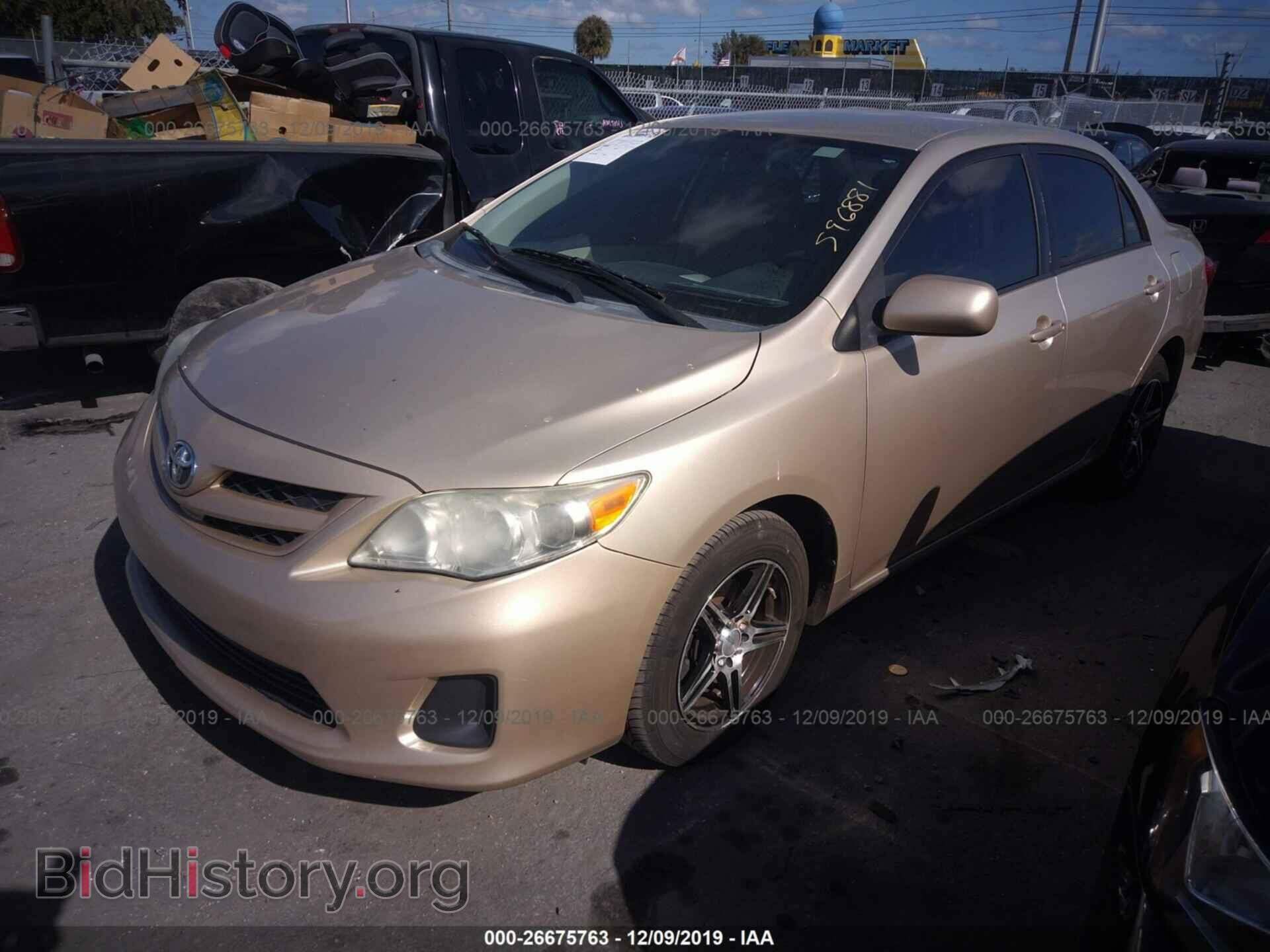 2011 TOYOTA COROLLA - VIN: 2T1BU4EE8BC596881 - Фото 2
