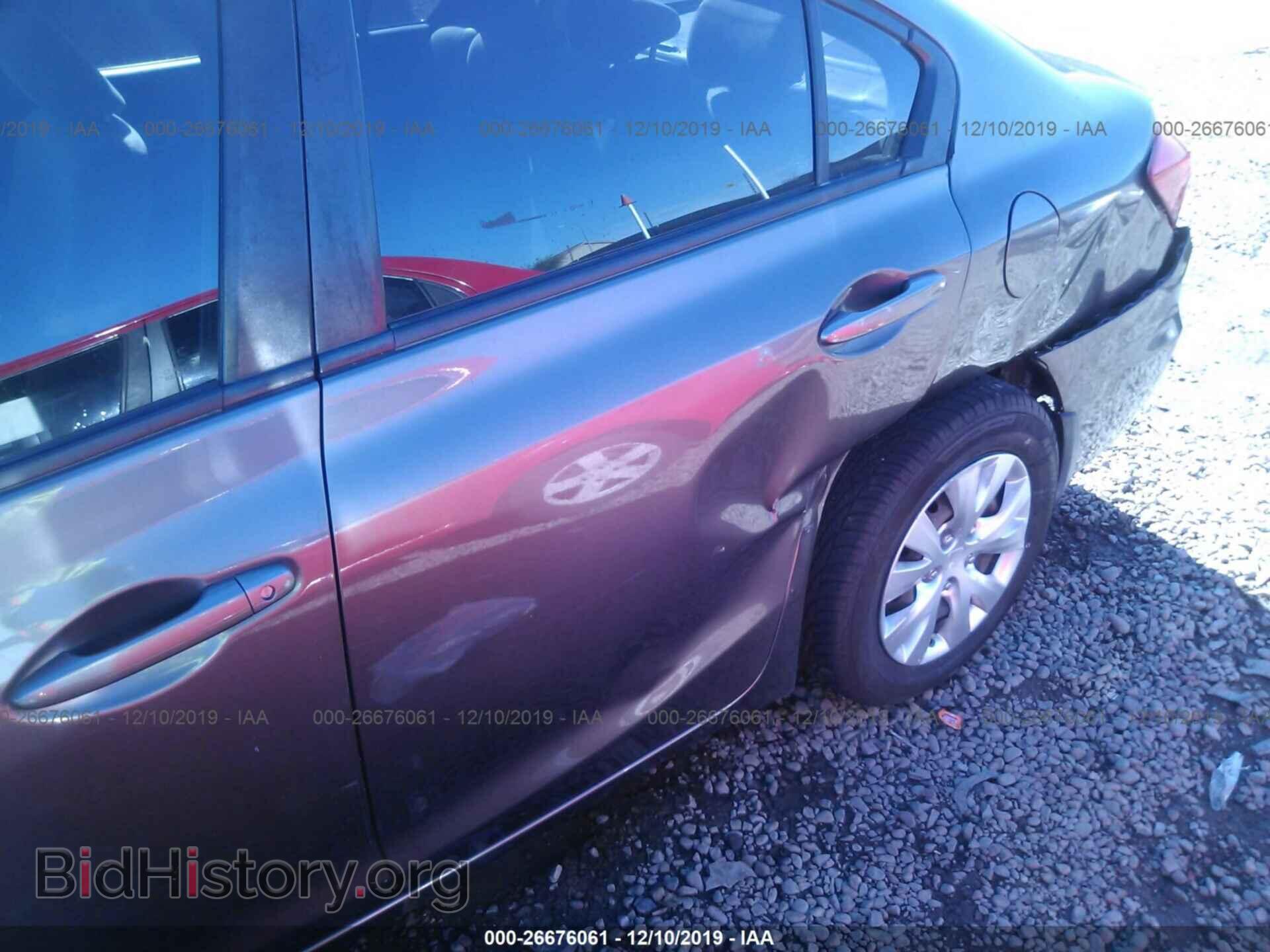 2012 HONDA CIVIC - VIN: 19XFB2F57CE323623 - Фото 6
