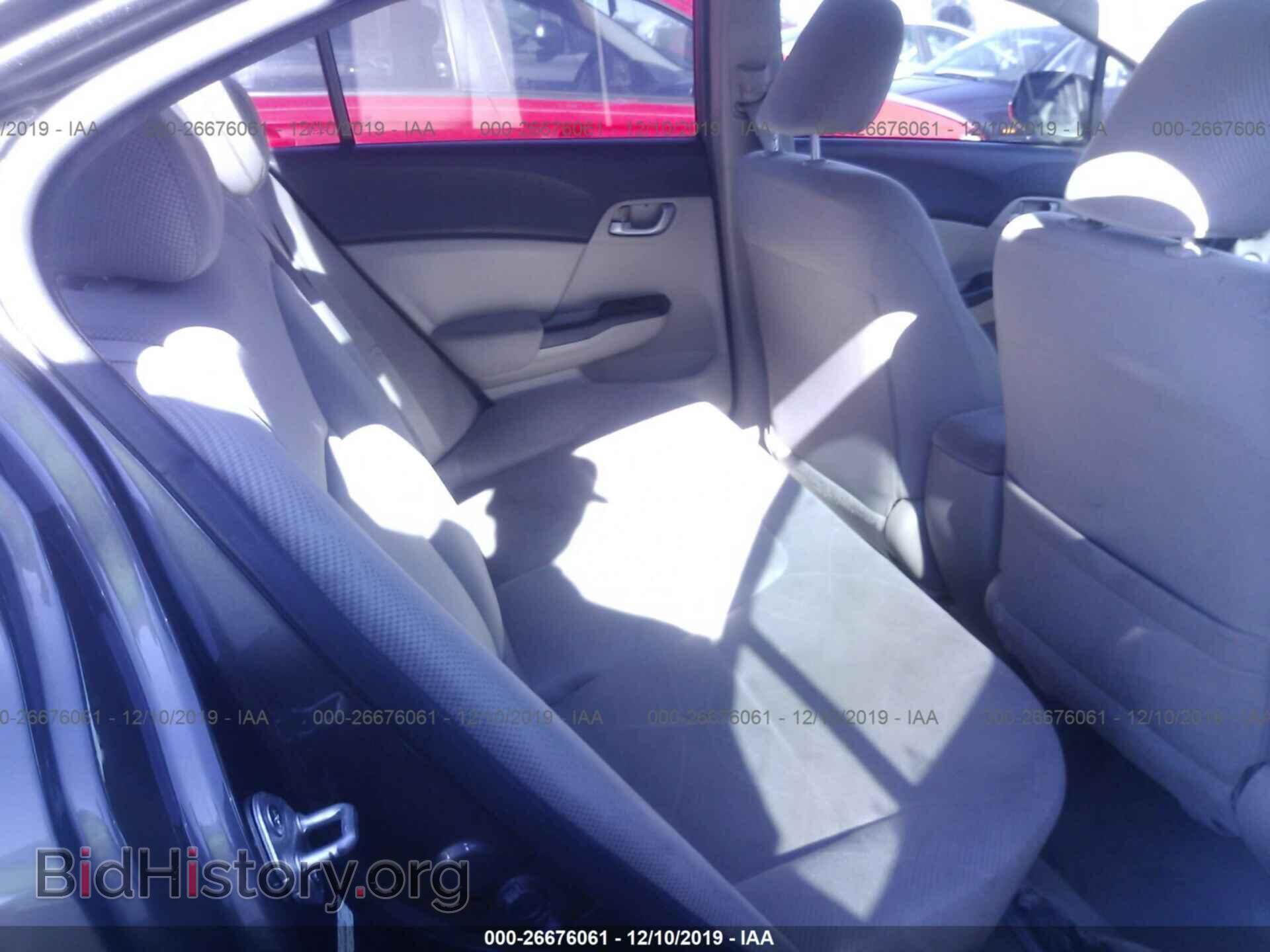 2012 HONDA CIVIC - VIN: 19XFB2F57CE323623 - Фото 8