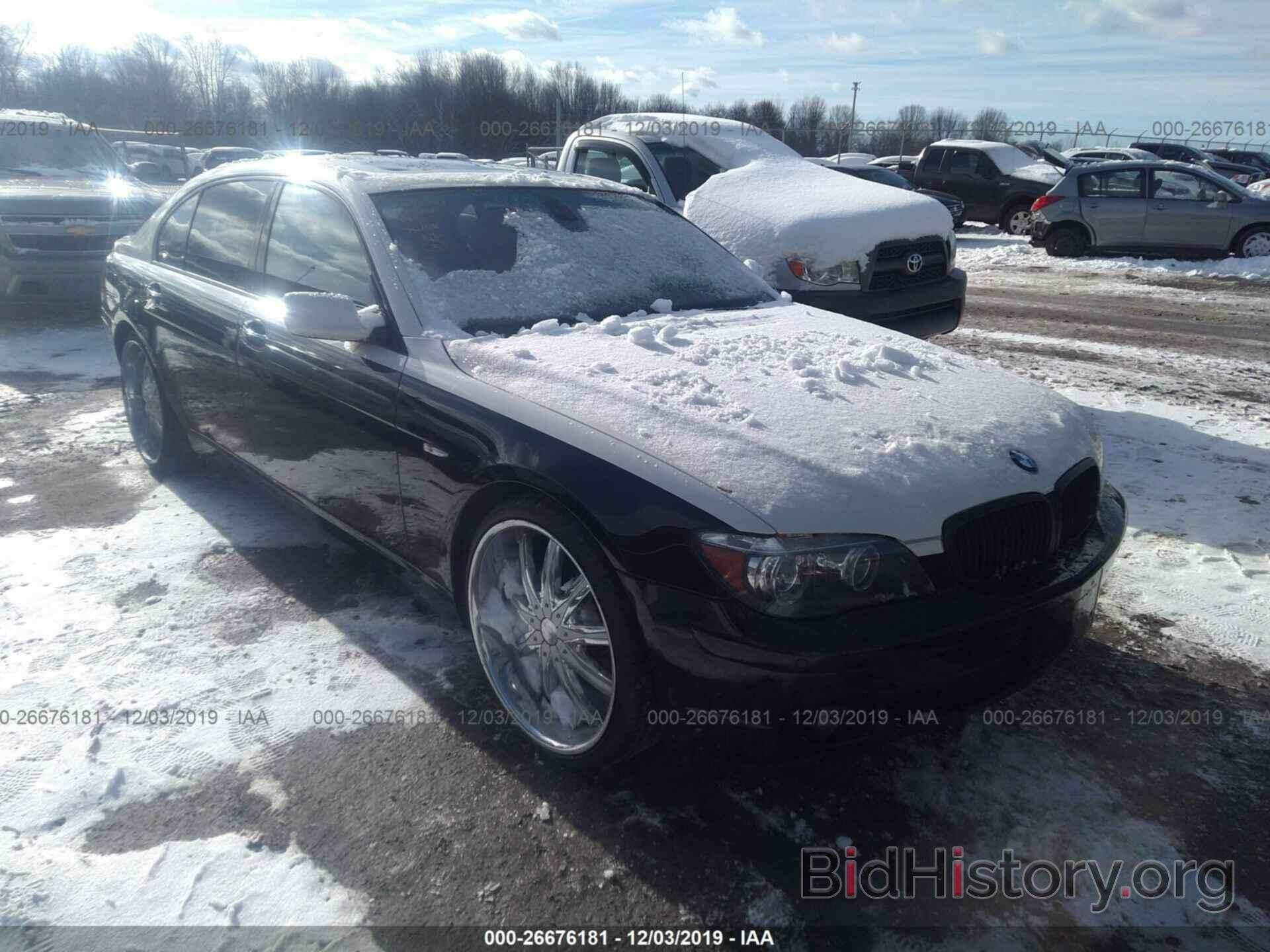 Photo WBAHN83567DT71660 - BMW 750 2007