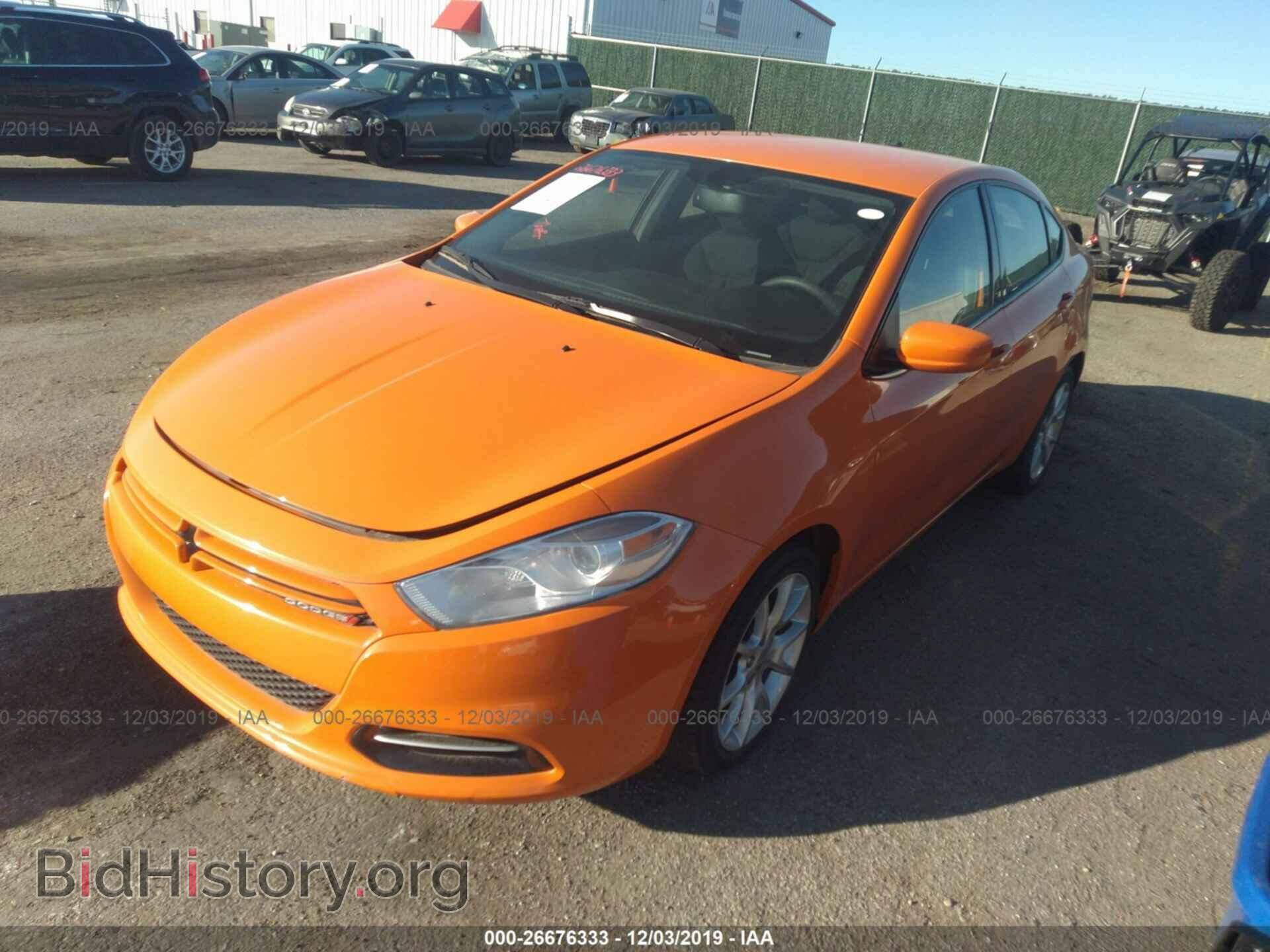 2013 DODGE DART - VIN: 1C3CDFBAXDD336767 - Фото 2