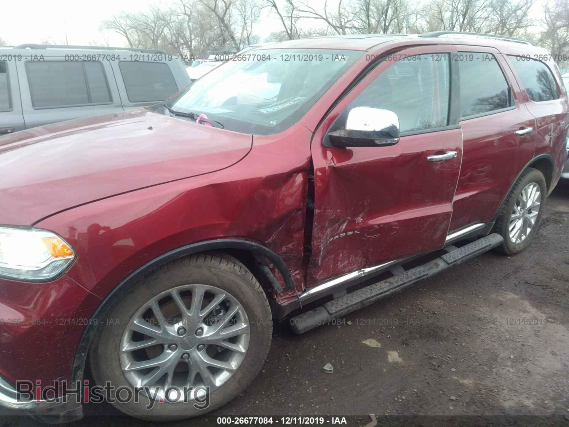 2014 Dodge Durango - VIN: 1C4SDJET8EC594235 - Фото 2