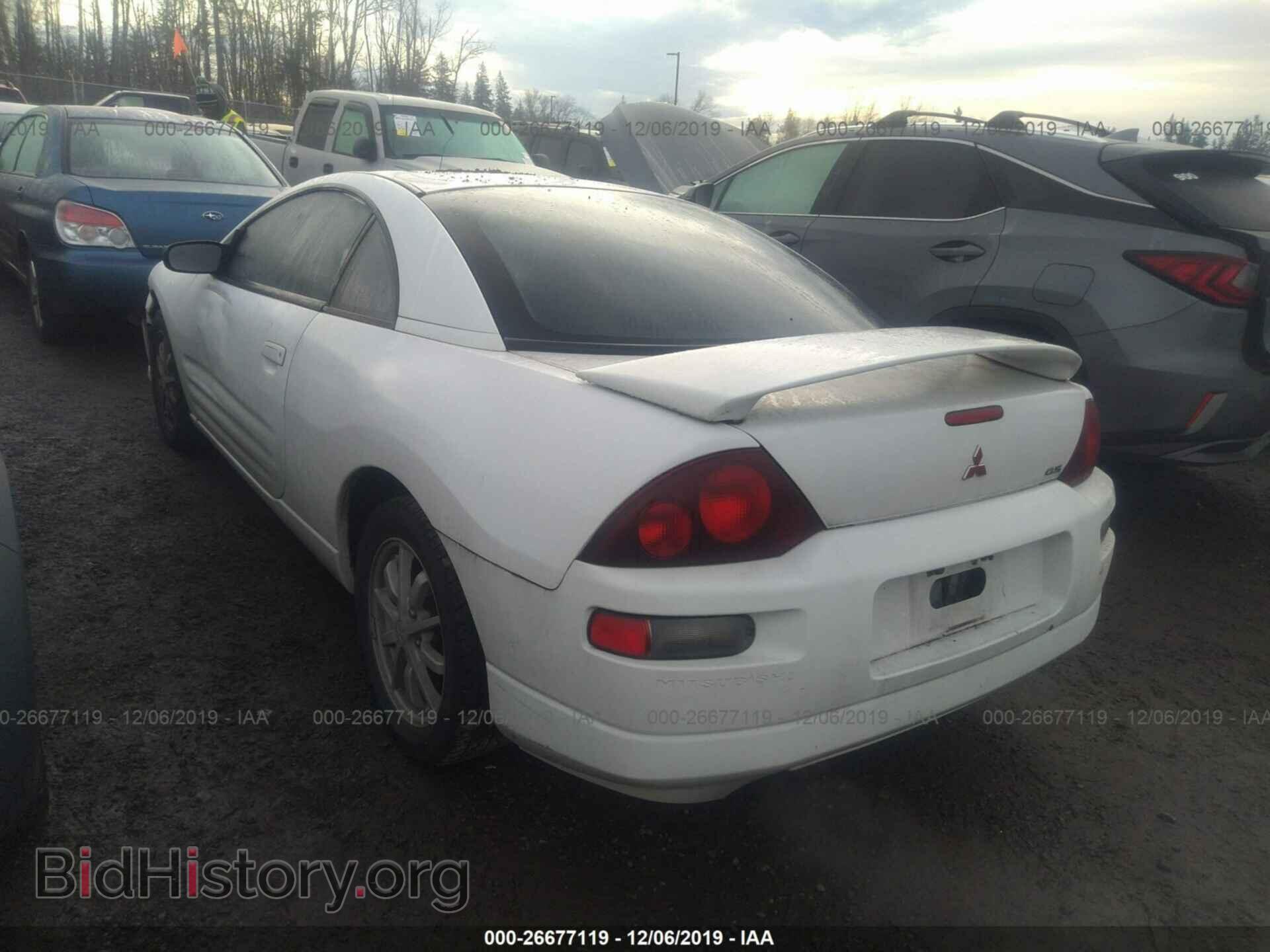 2000 MITSUBISHI ECLIPSE - VIN: 4A3AC44G8YE002472 - Photo 3