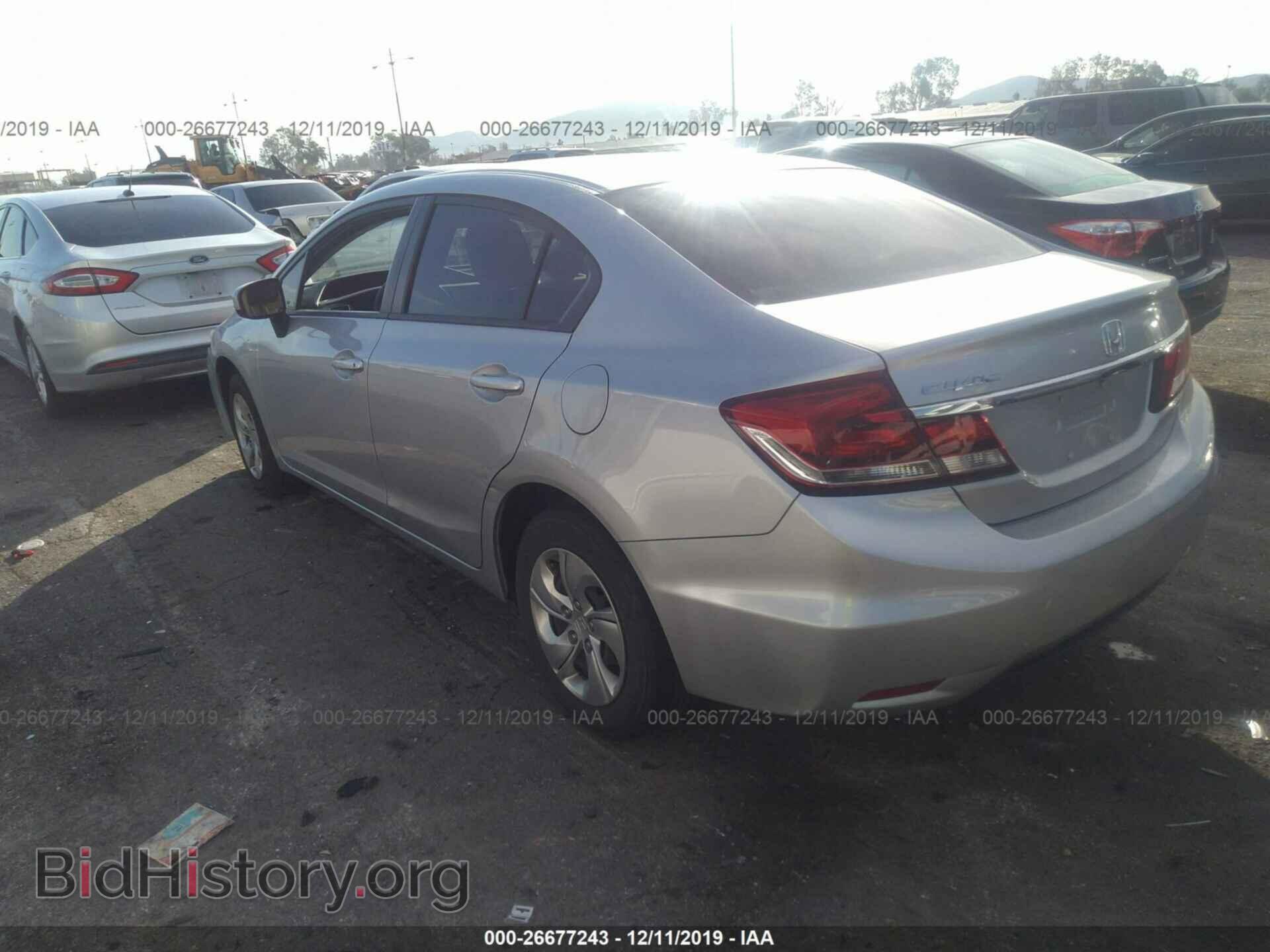 2014 HONDA CIVIC - VIN: 19XFB2F55EE248312 - Photo 3