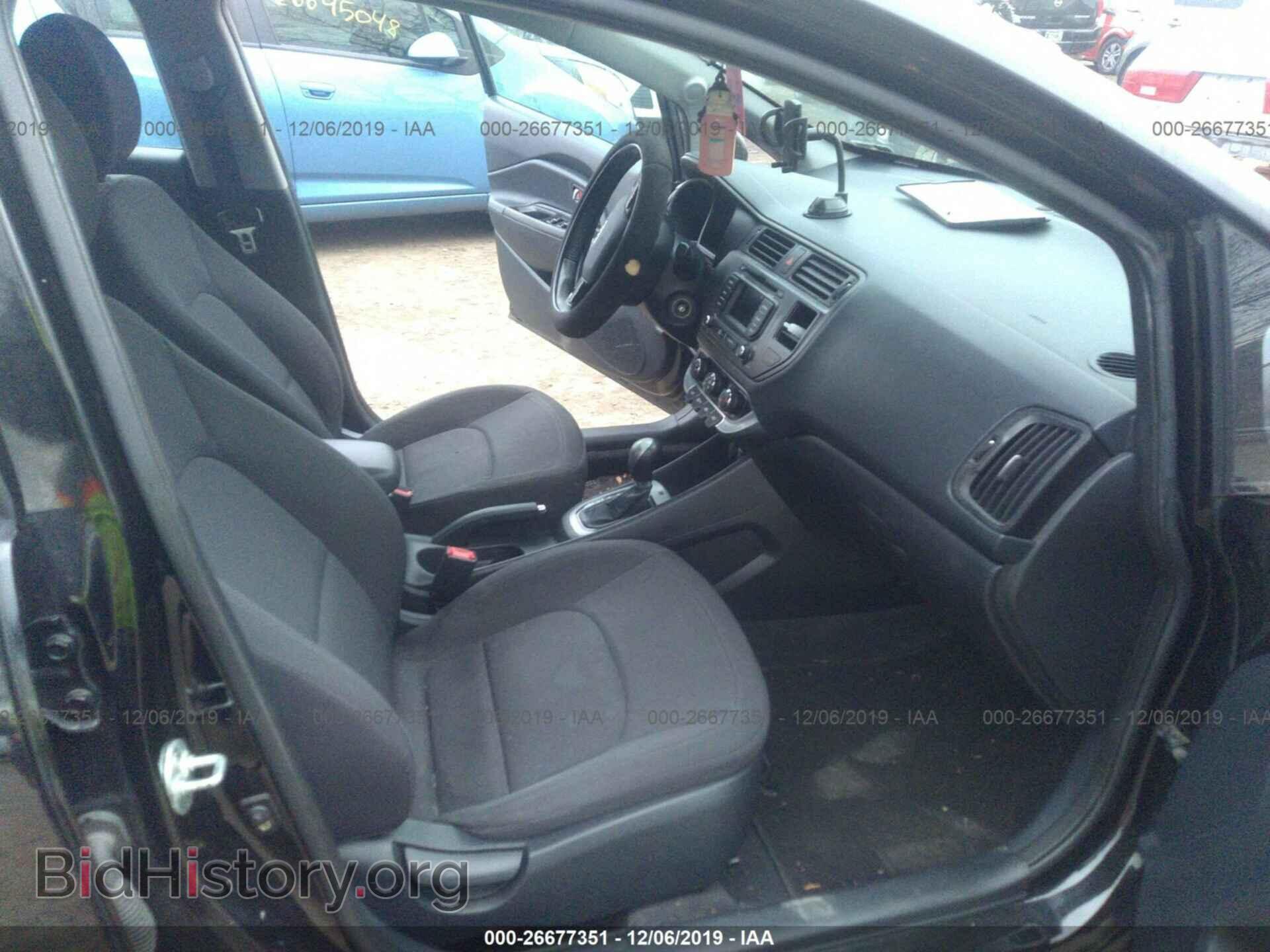 2012 KIA RIO - VIN: KNADN5A35C6021529 - Photo 5