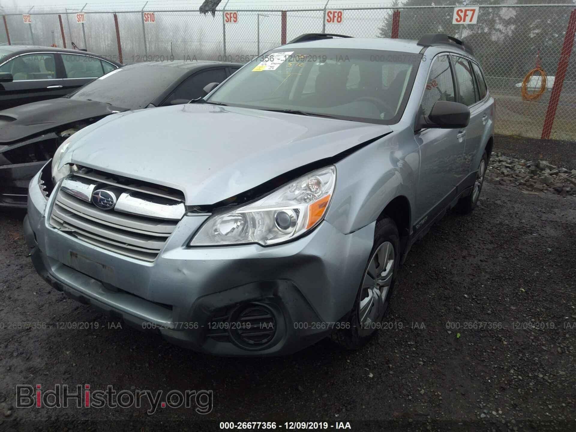 2013 SUBARU OUTBACK - VIN: 4S4BRBAC8D3313929 - Фото 2