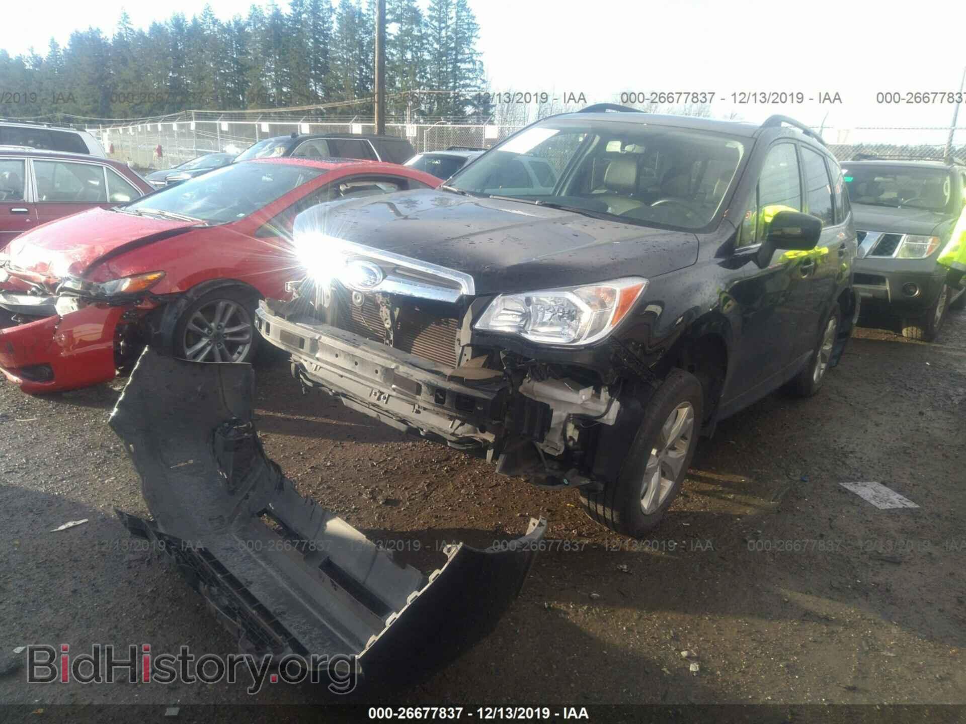 2014 SUBARU FORESTER - VIN: JF2SJAHCXEH541237 - Фото 2