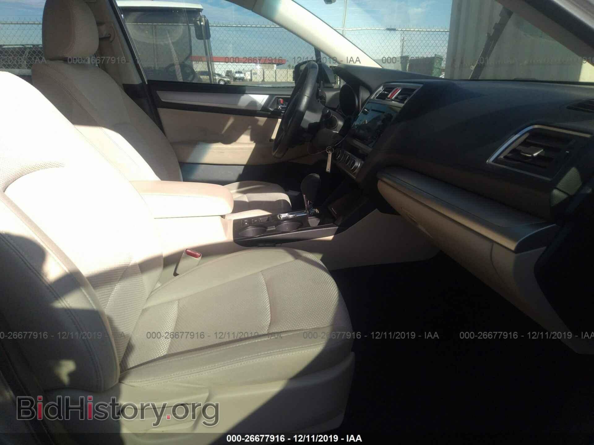 2017 SUBARU OUTBACK - VIN: 4S4BSAFC8H3222544 - Фото 5