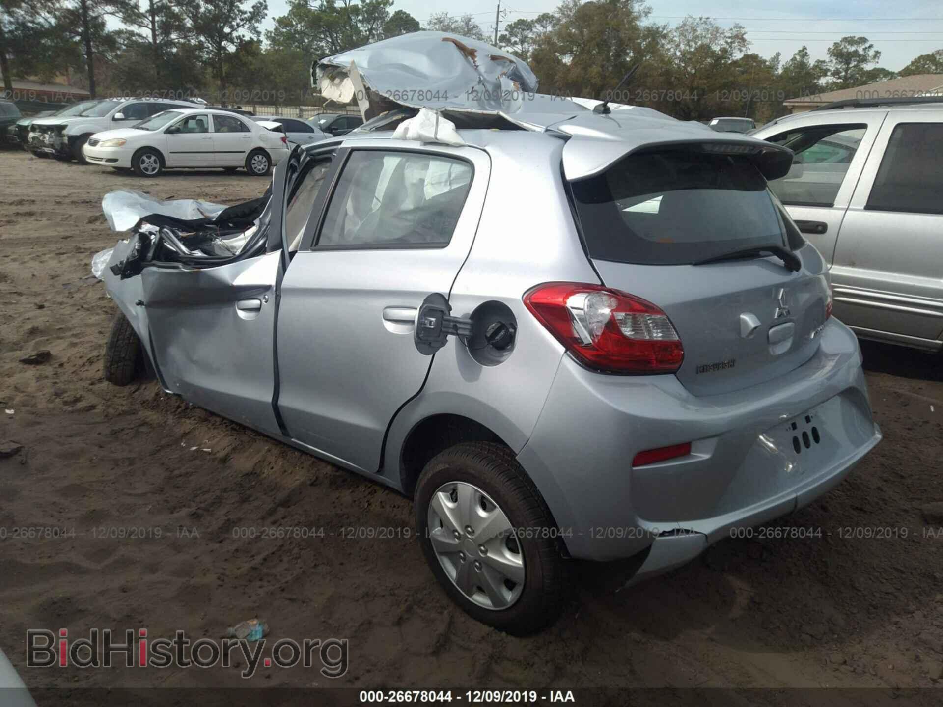 2019 MITSUBISHI MIRAGE - VIN: ML32A3HJ4KH008114 - Фото 3