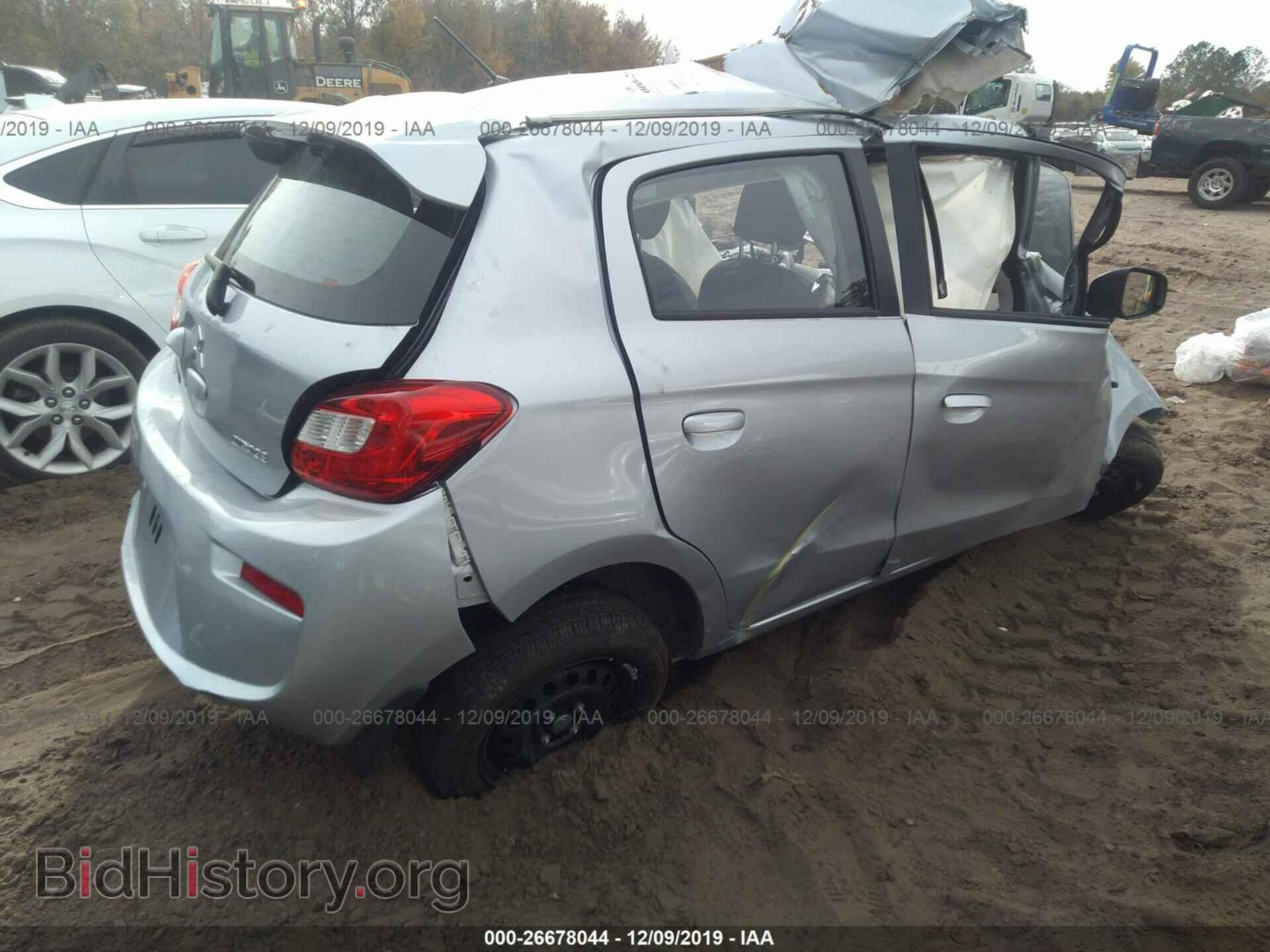 2019 MITSUBISHI MIRAGE - VIN: ML32A3HJ4KH008114 - Фото 4