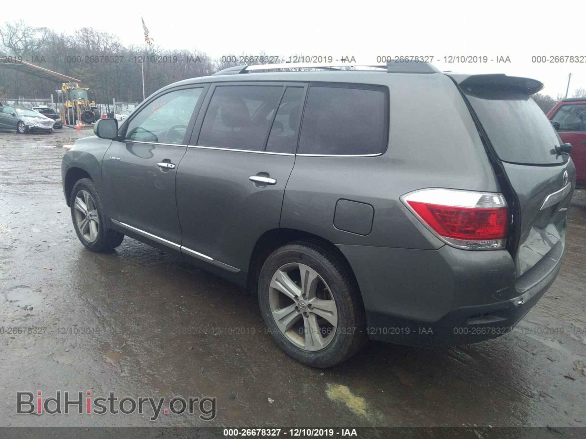2012 TOYOTA HIGHLANDER - VIN: 5TDDK3EH5CS139375 - Фото 3