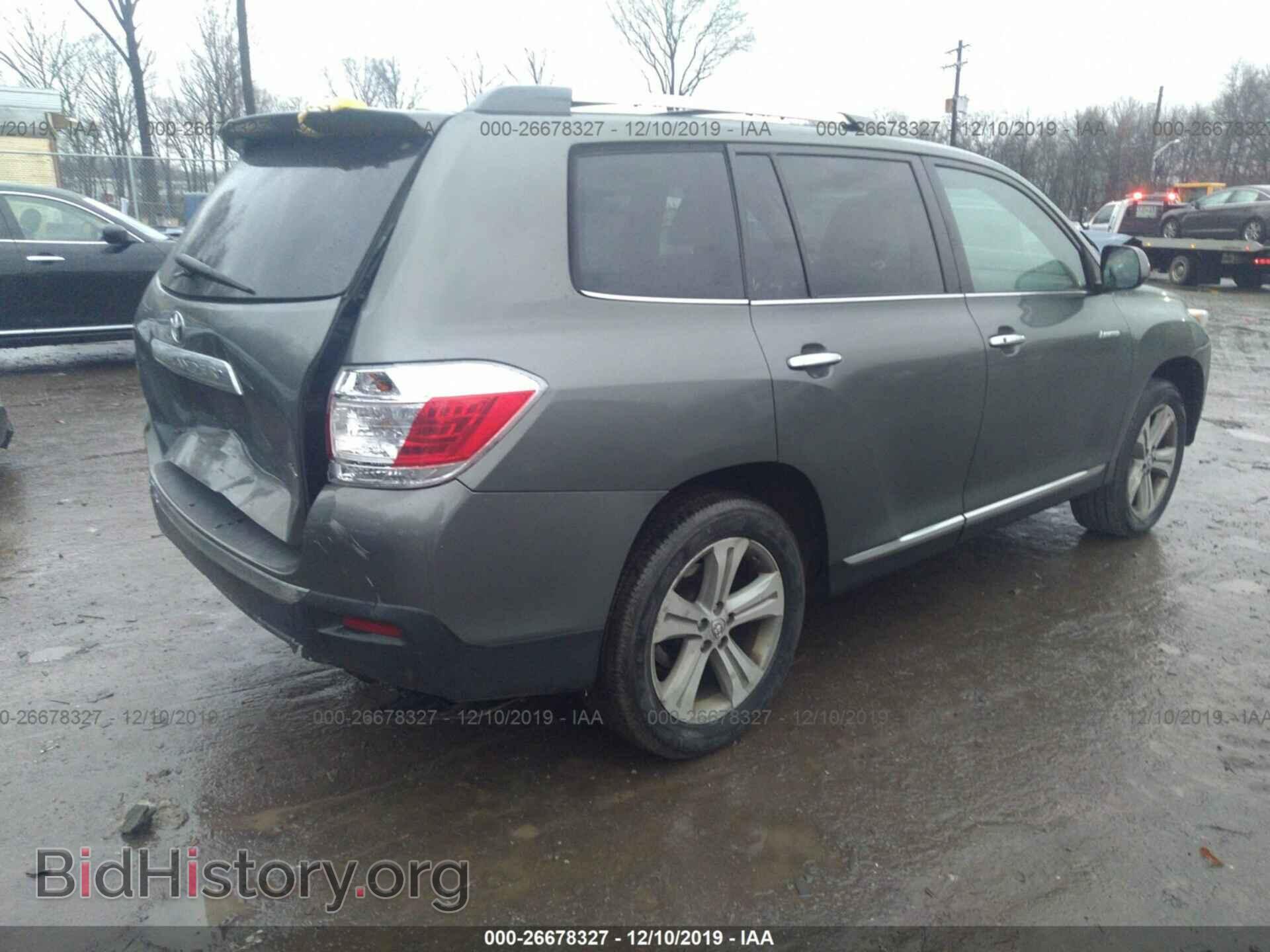 2012 TOYOTA HIGHLANDER - VIN: 5TDDK3EH5CS139375 - Фото 4