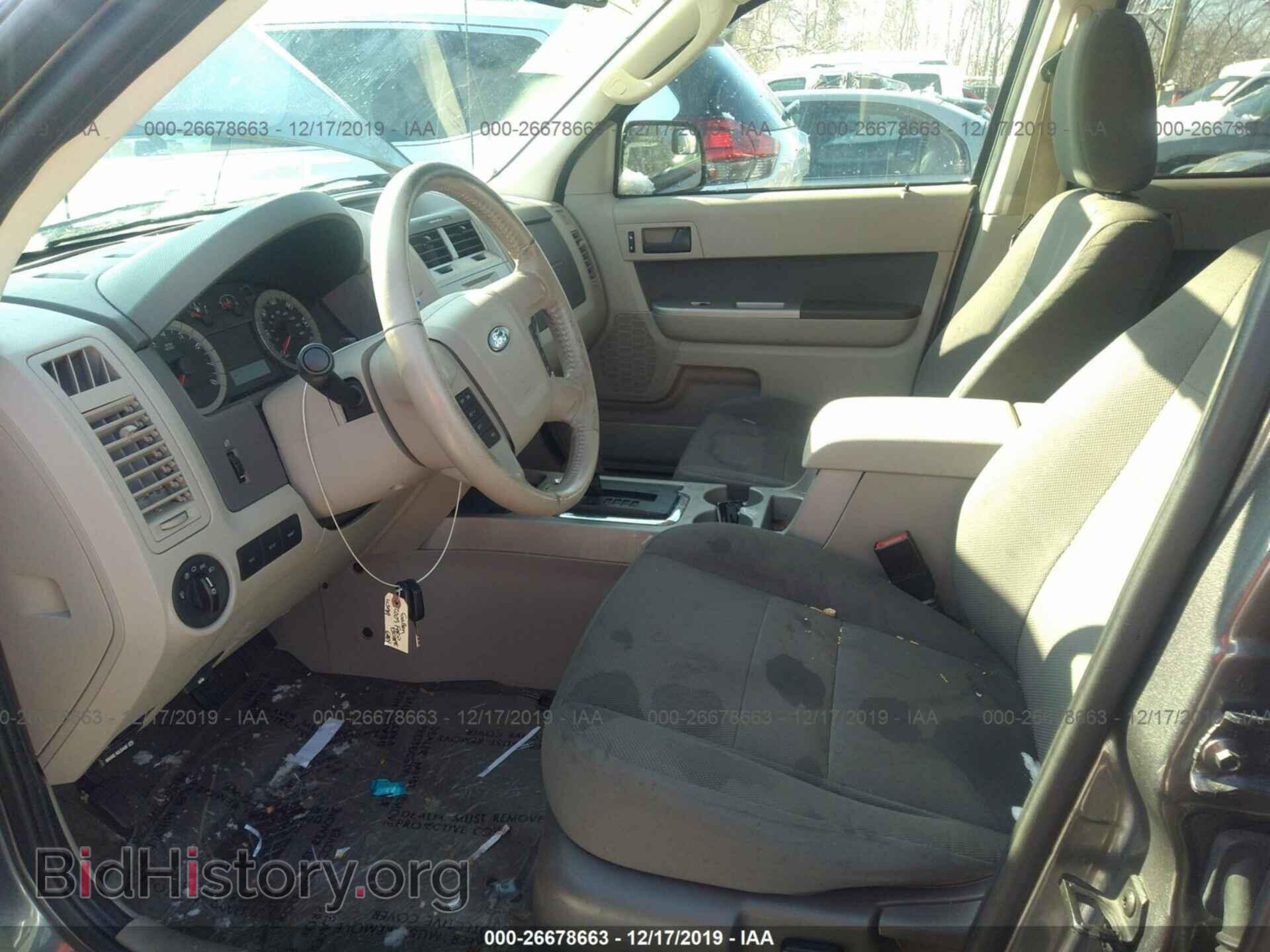 2009 FORD ESCAPE - VIN: 1FMCU93G19KC67739 - Фото 5