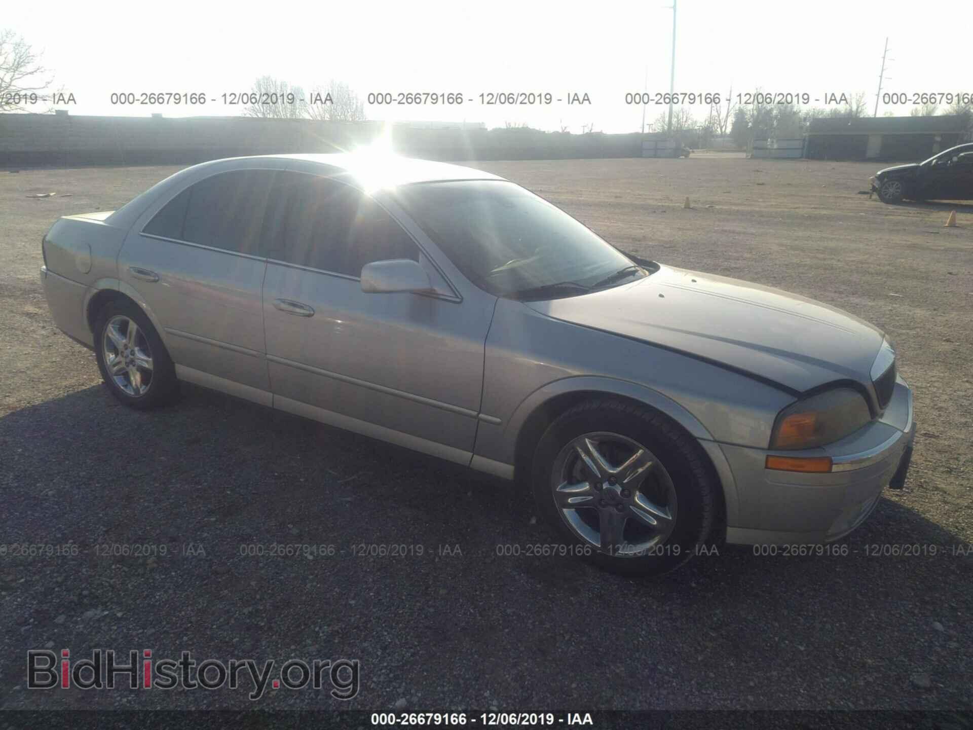 Фотография 1LNHM87A72Y689085 - LINCOLN LS 2002
