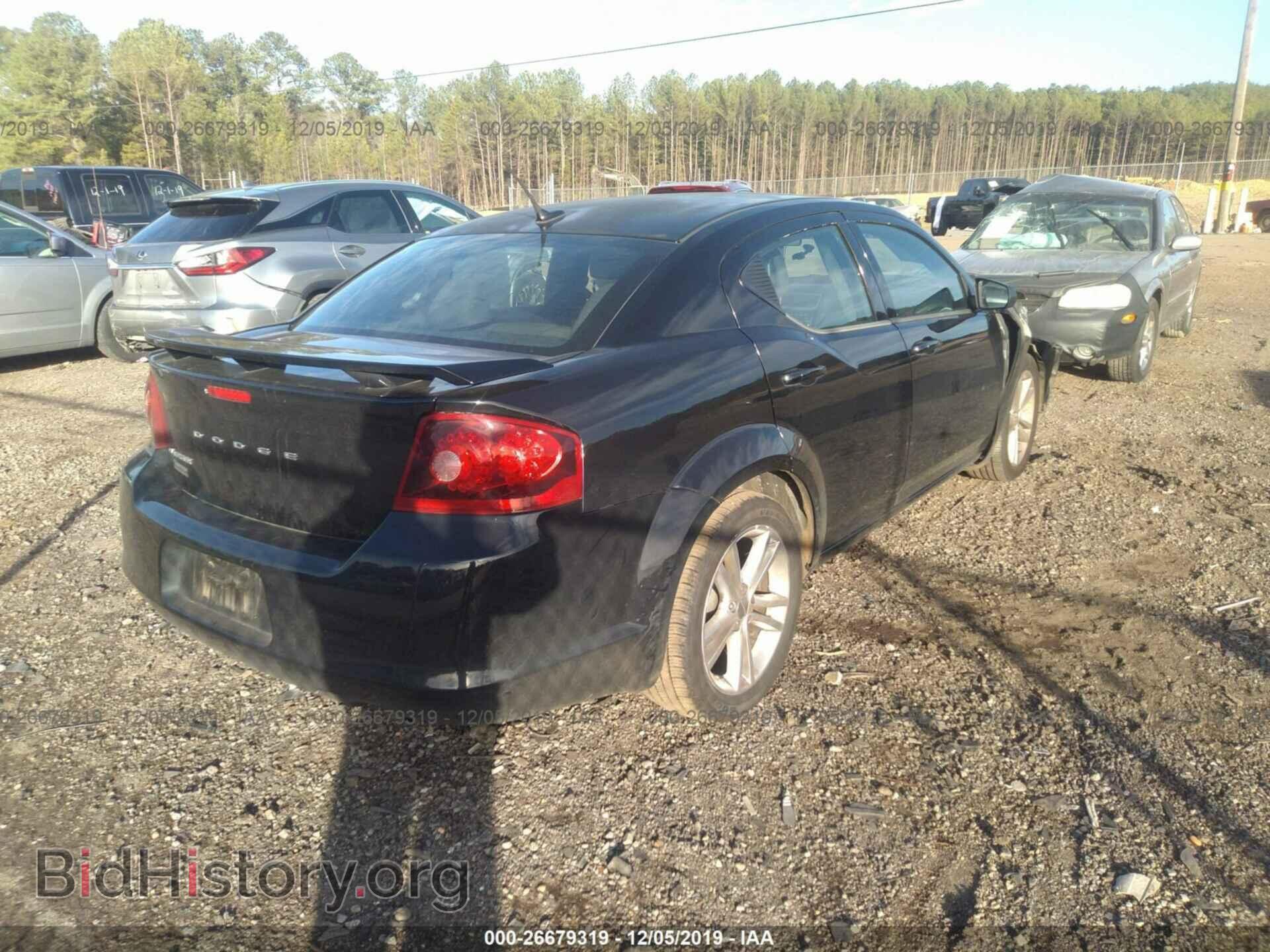2012 DODGE AVENGER - VIN: 1C3CDZAG4CN256137 - Фото 4